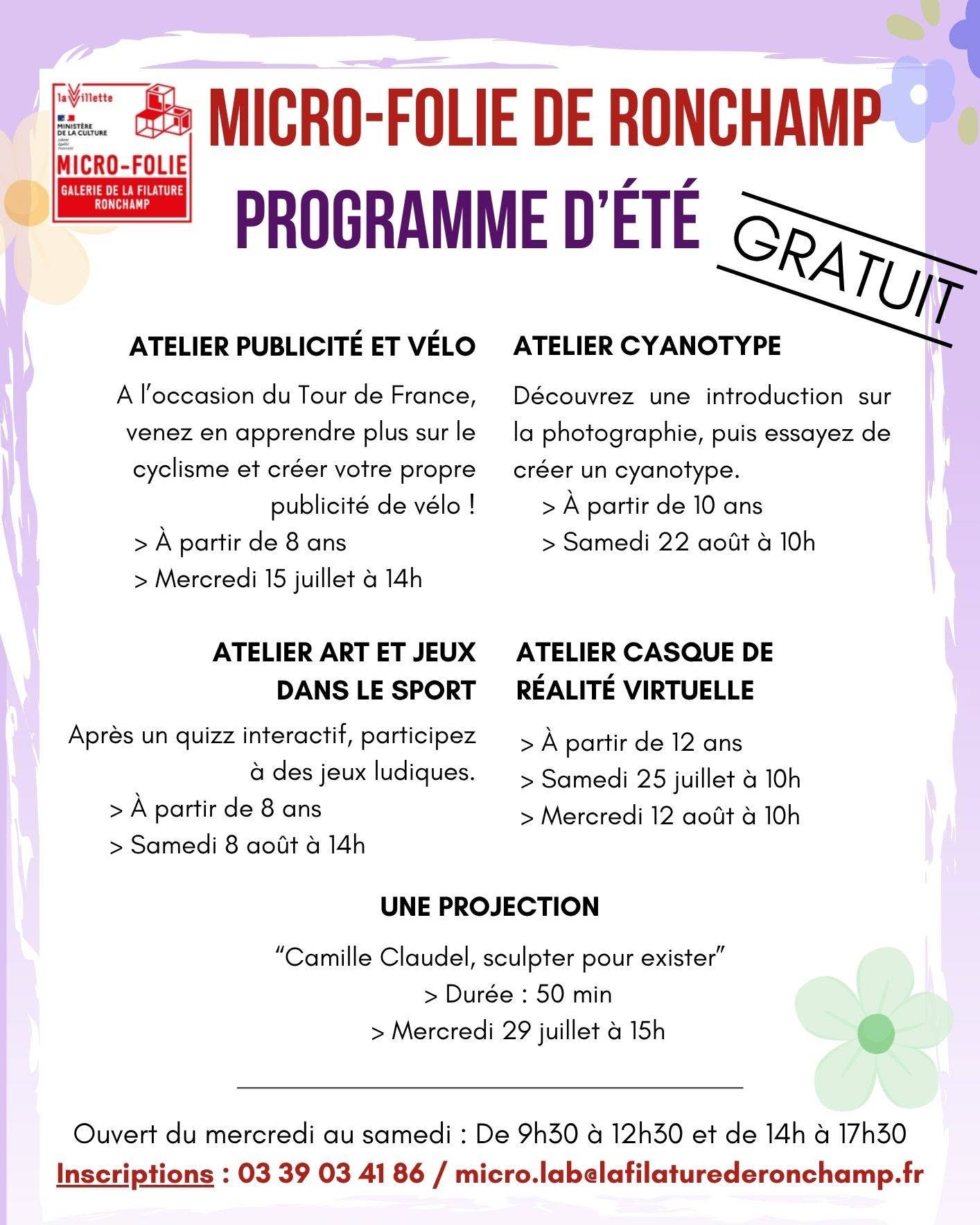 Animations Galerie de La Filature
