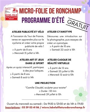 Animations Galerie de La Filature