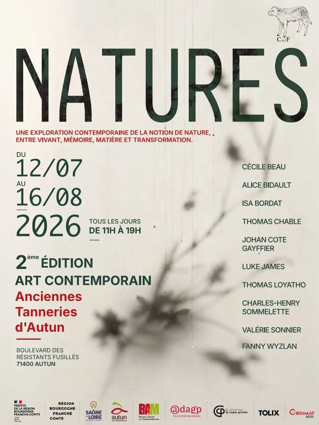 Biennale d’Art Contemporain - Exposition "Natures"