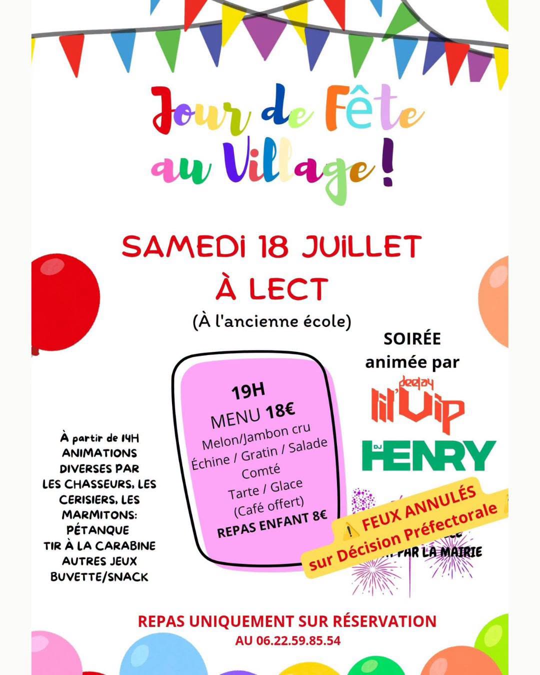 Jour de fête au village