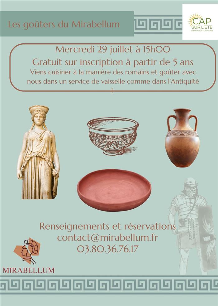 Les Goûters du Mirabellum