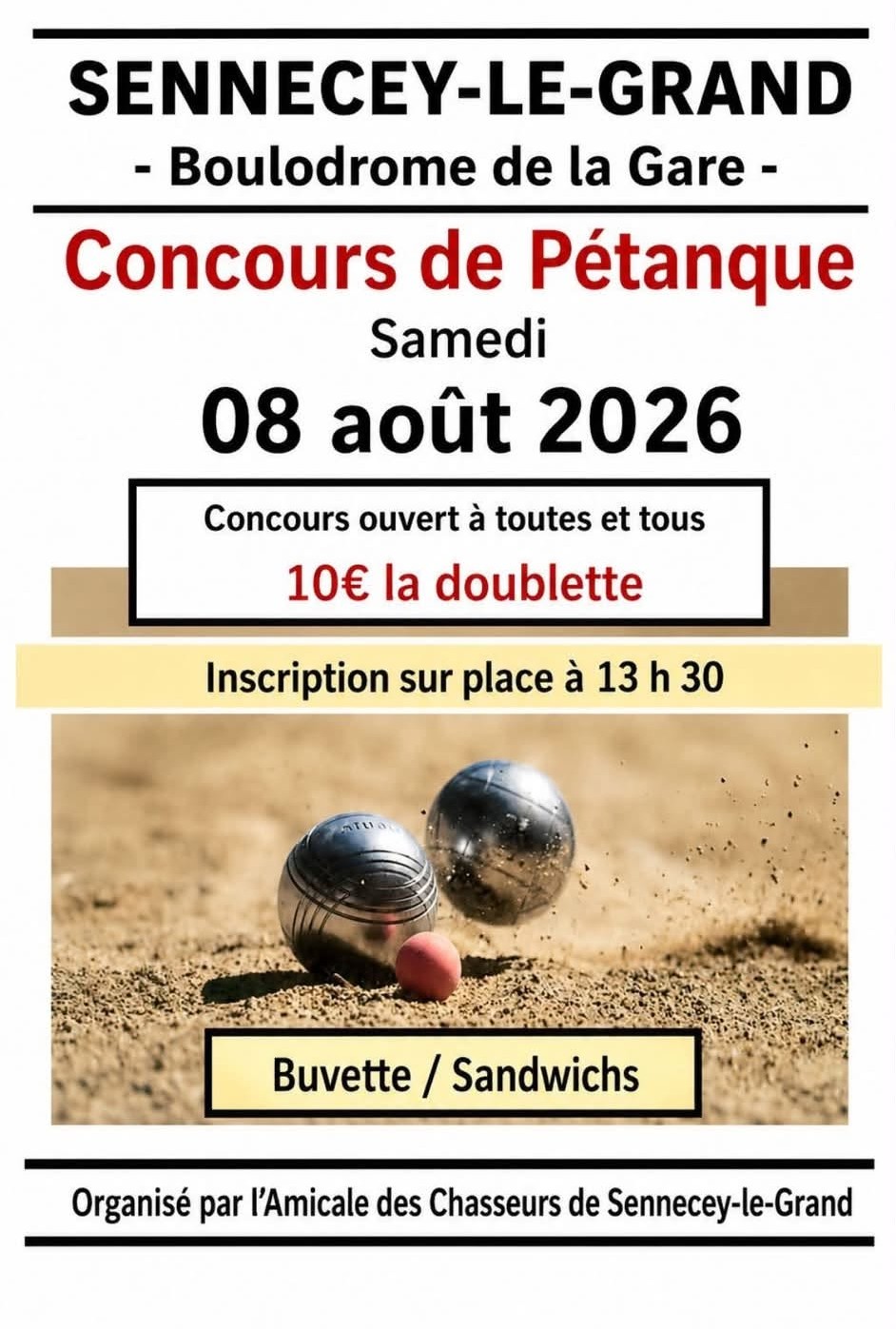 Concours de Pétanque