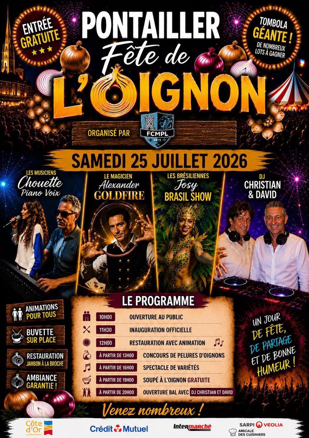 Fête de l'oignon à Pontailler-sur-Saône
