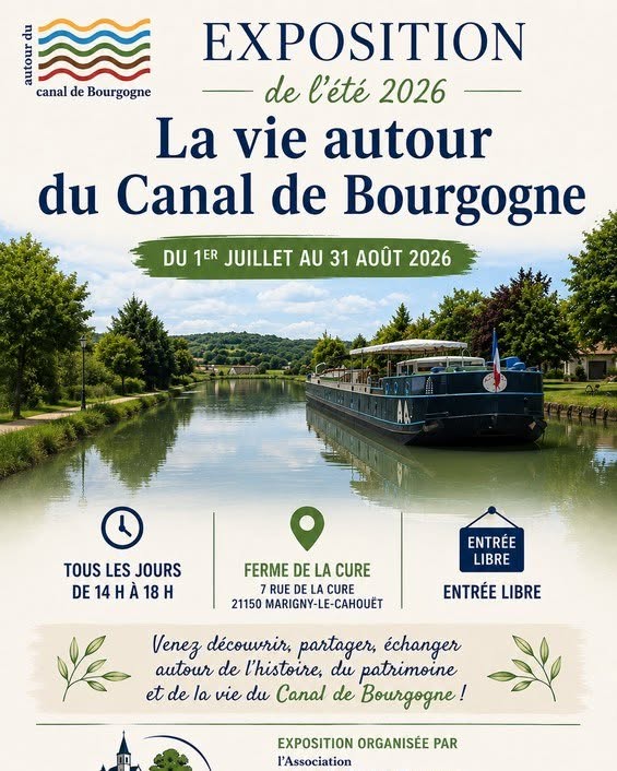 La vie autour du canal de Bourgogne