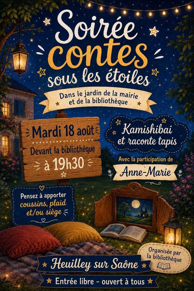 Soirée conte sous les étoiles