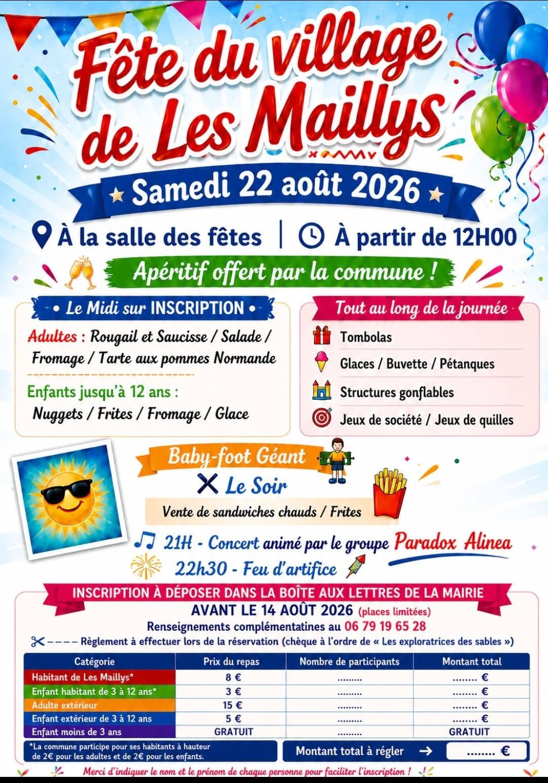 Fête du village