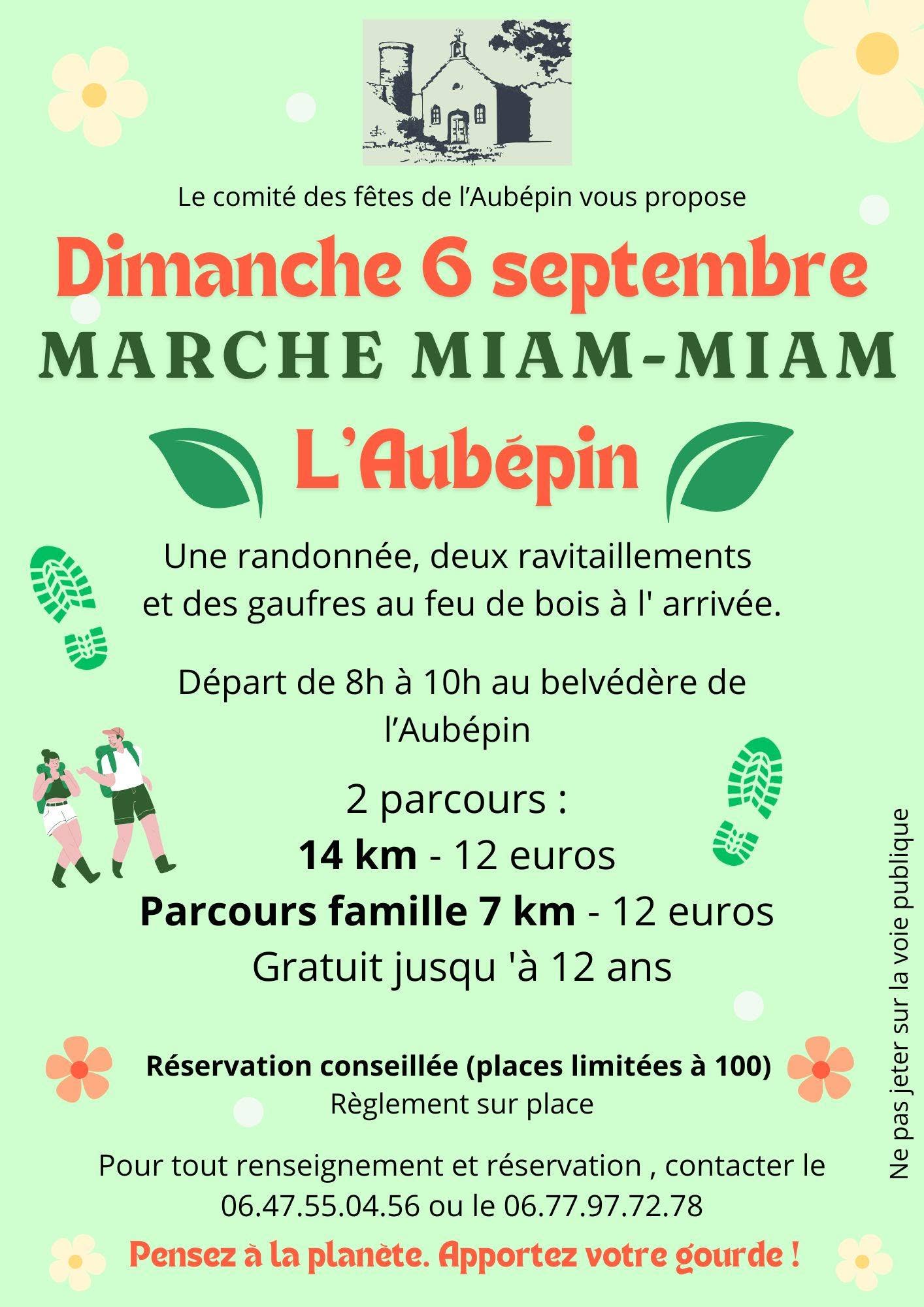 Marche miam-miam