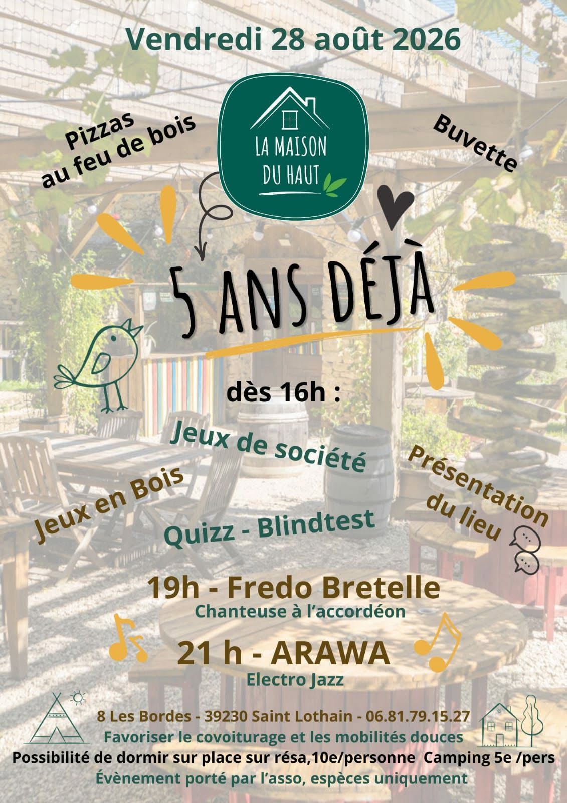 Les 5 ans de La Maison du Haut