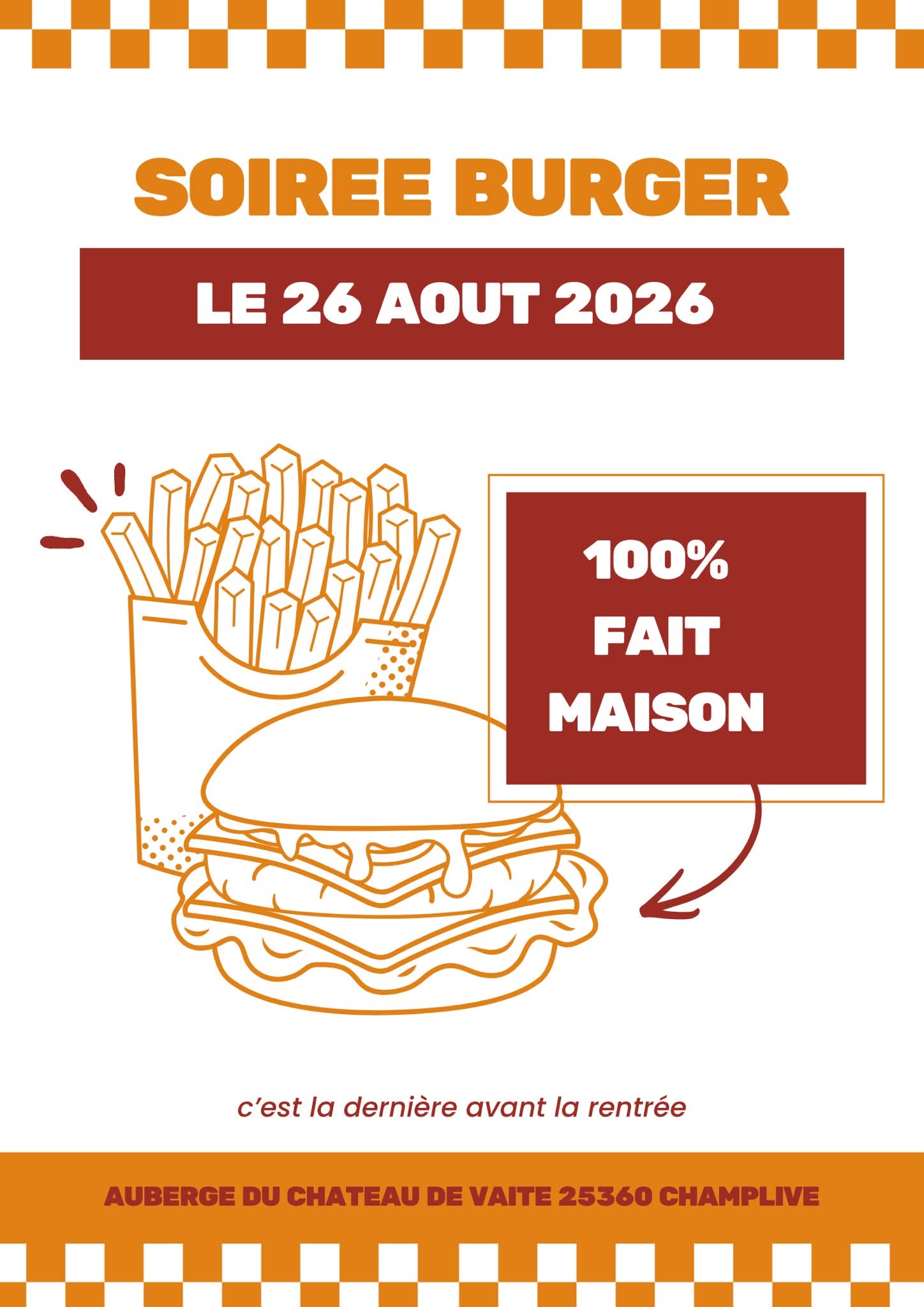 Soirée burger