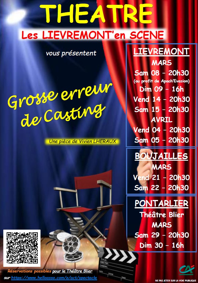 8-9 mars - Les Lièvremont en Scène - Maisons du Bois Lièvremont