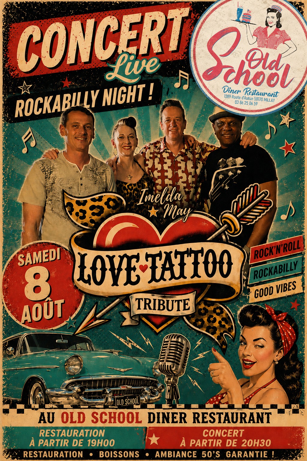 Concert : Love Tattoo Band
