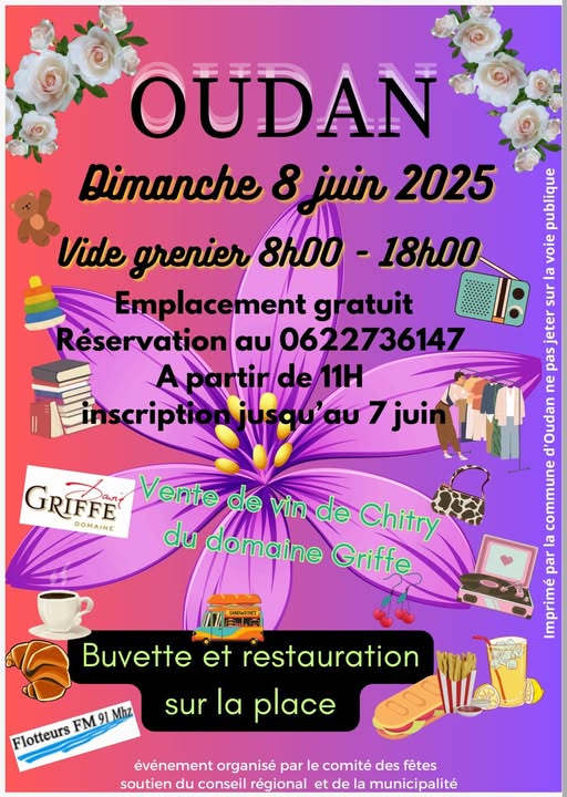 Vide grenier Oudan