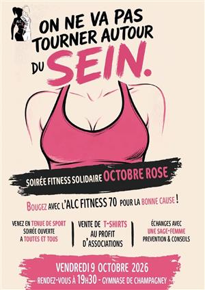 Octobre Rose avec ALC Fitness70 à Champagney