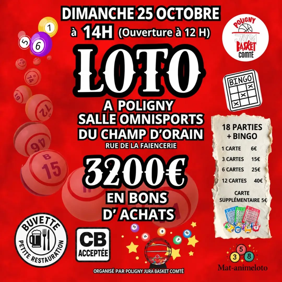 Loto du PJBC