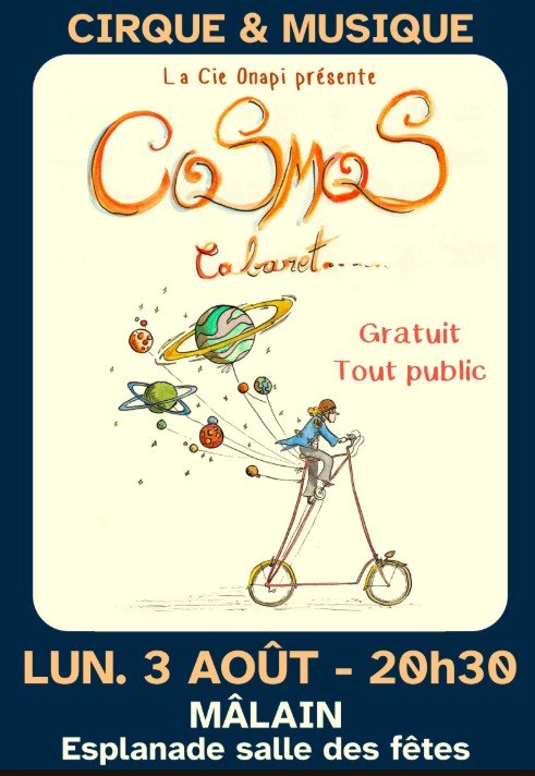 Cabaret cirque et musique live "Cosmos"