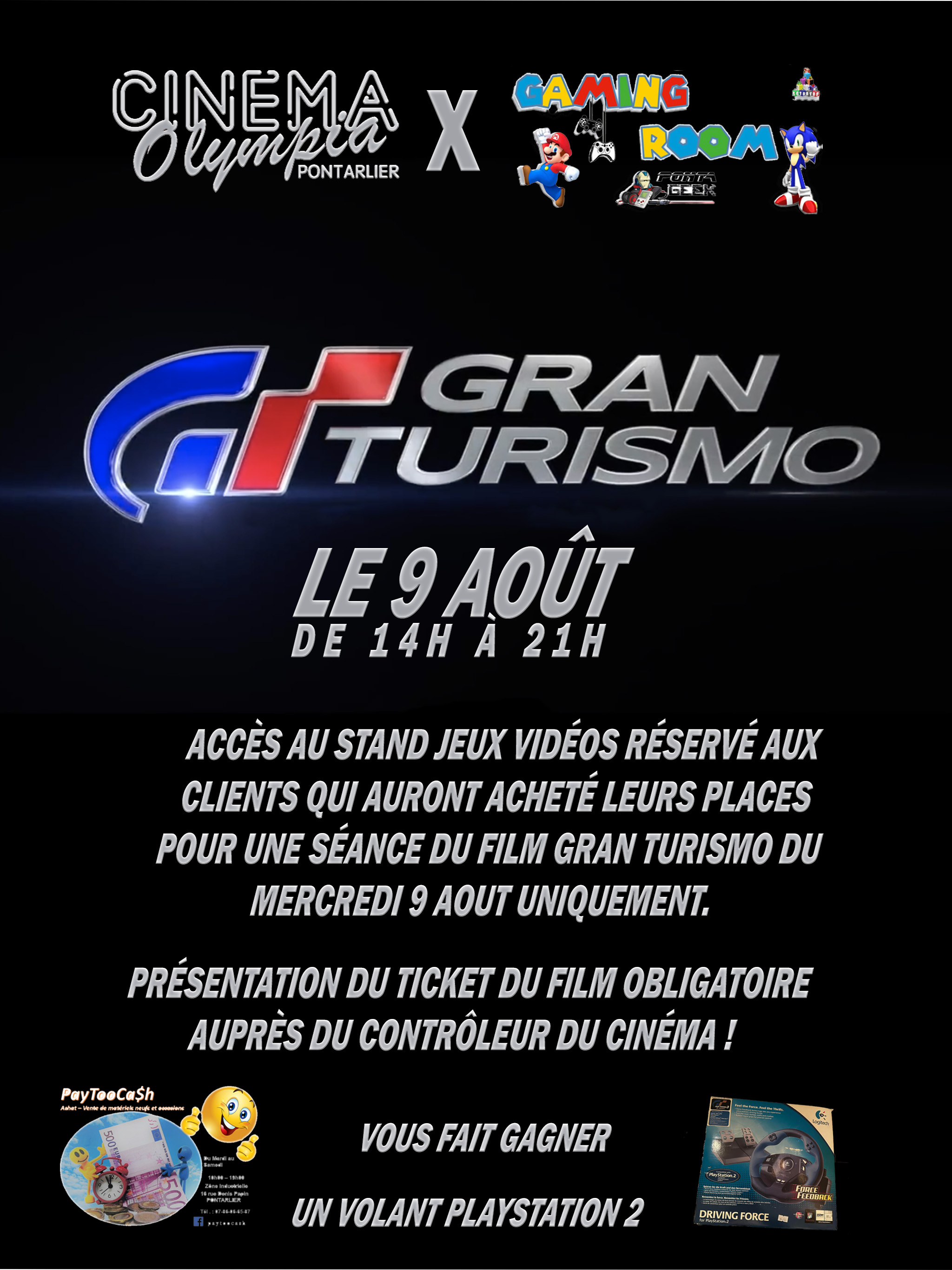 9 août - Gran Turismo - Pontarlier