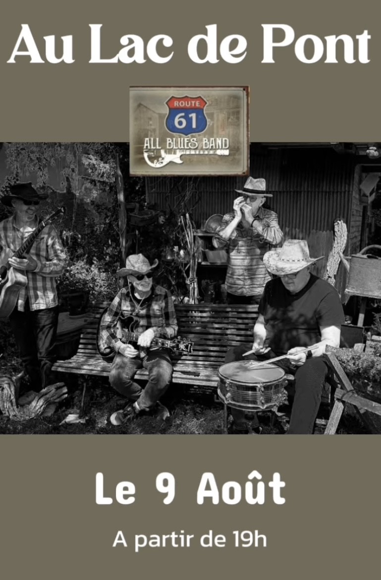 9 août 25 lac pont all blues band