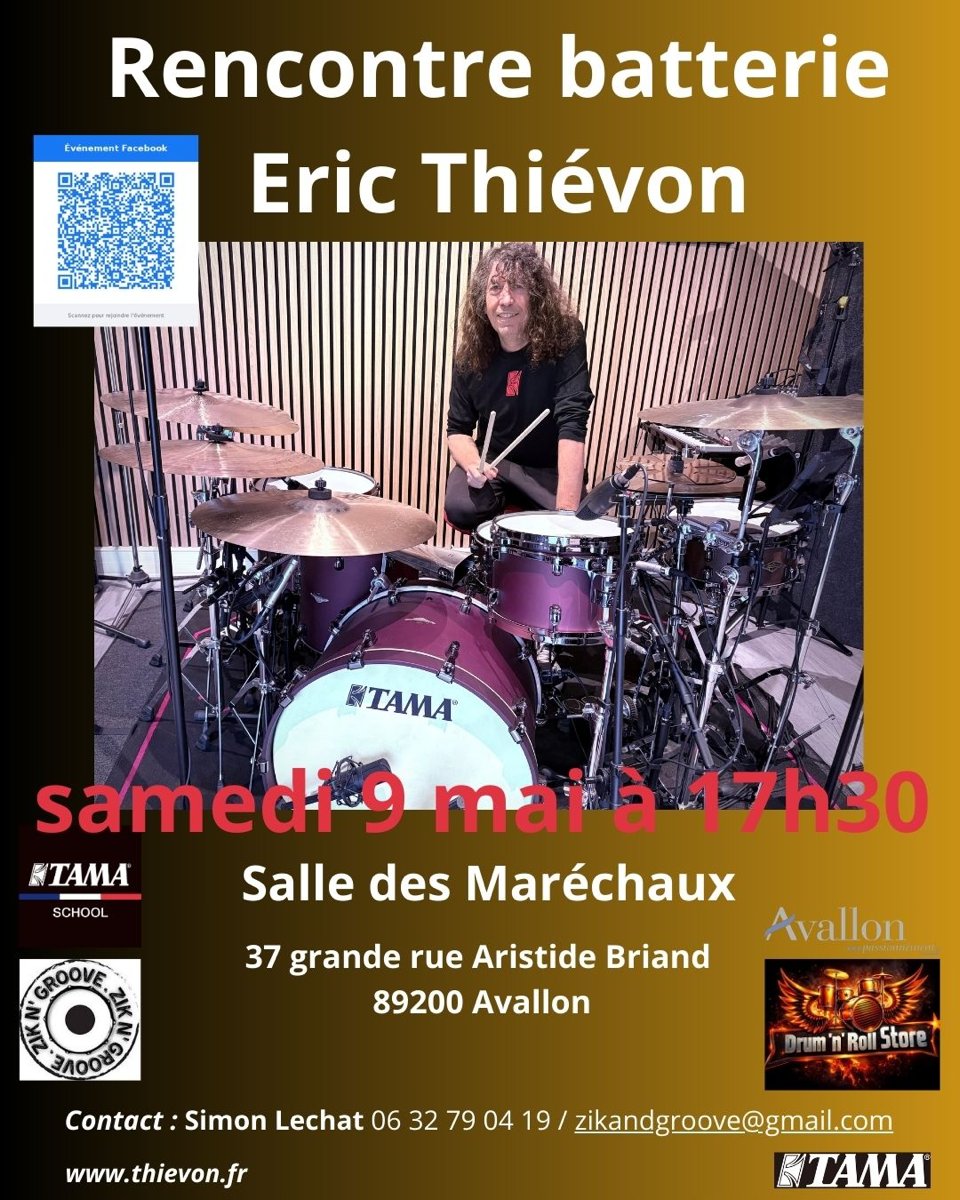 Rencontre batterie Eric Thiévon