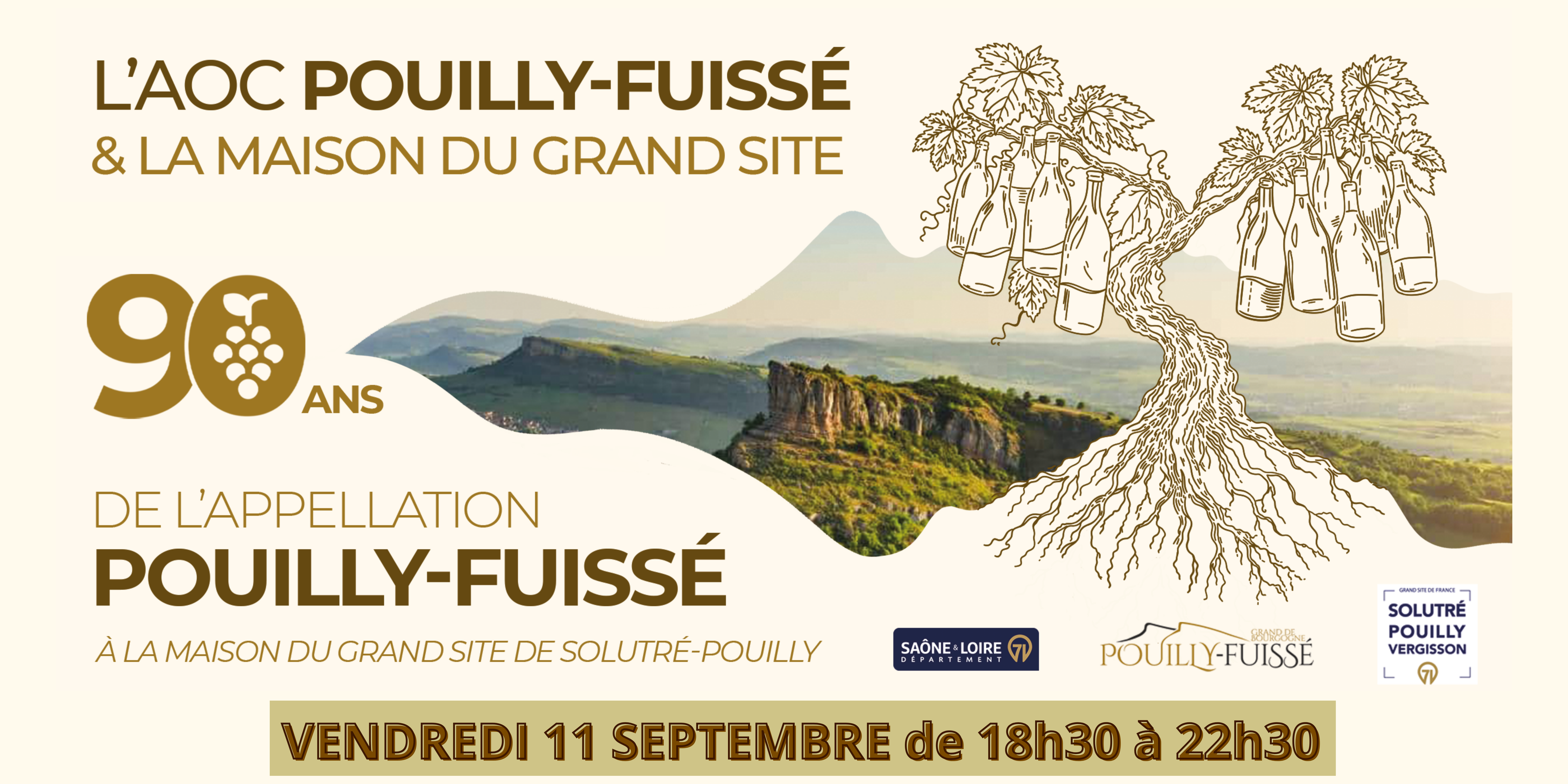 90 ans AOC Pouilly-Fuissé