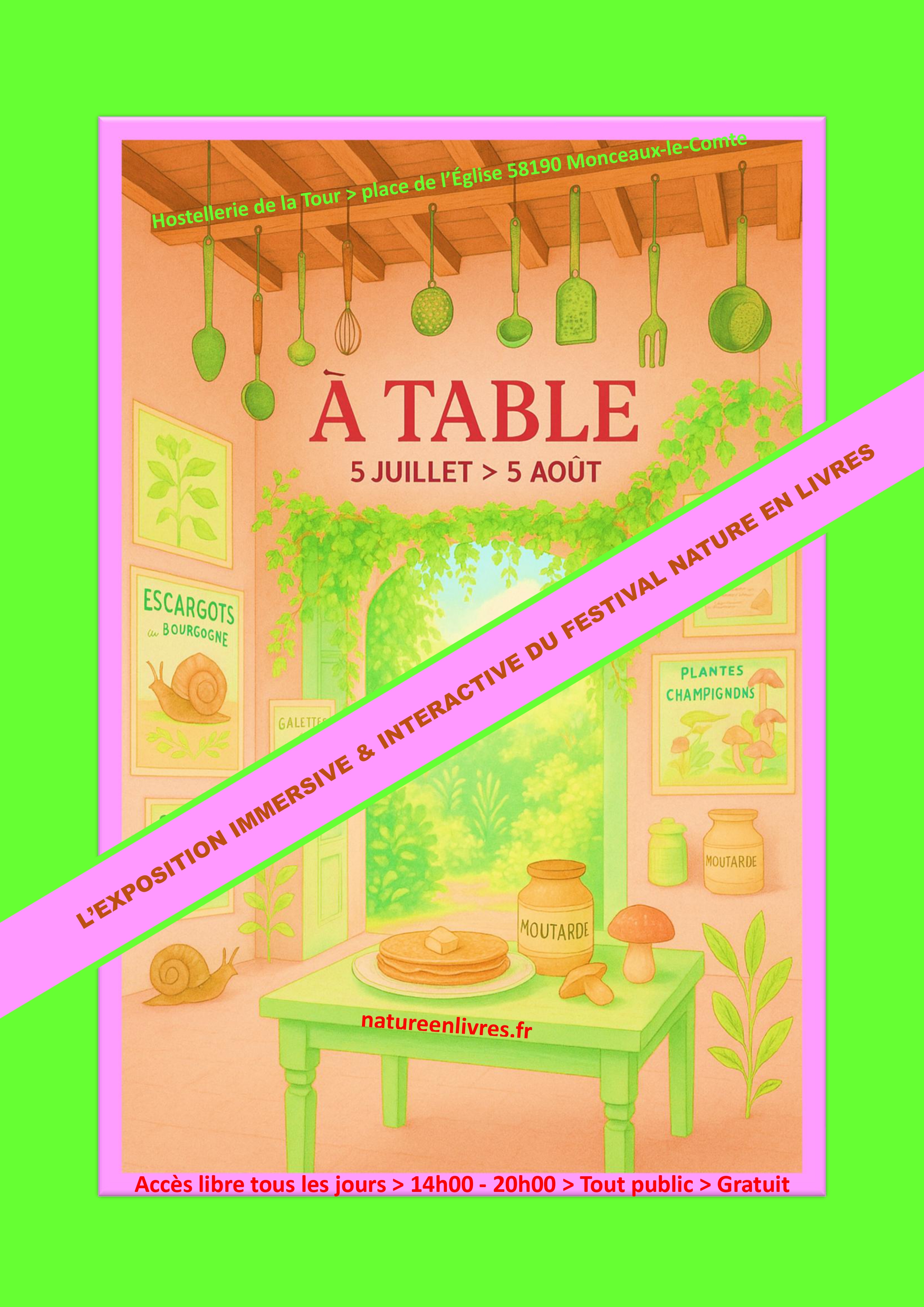 A TABLE pour la grange 