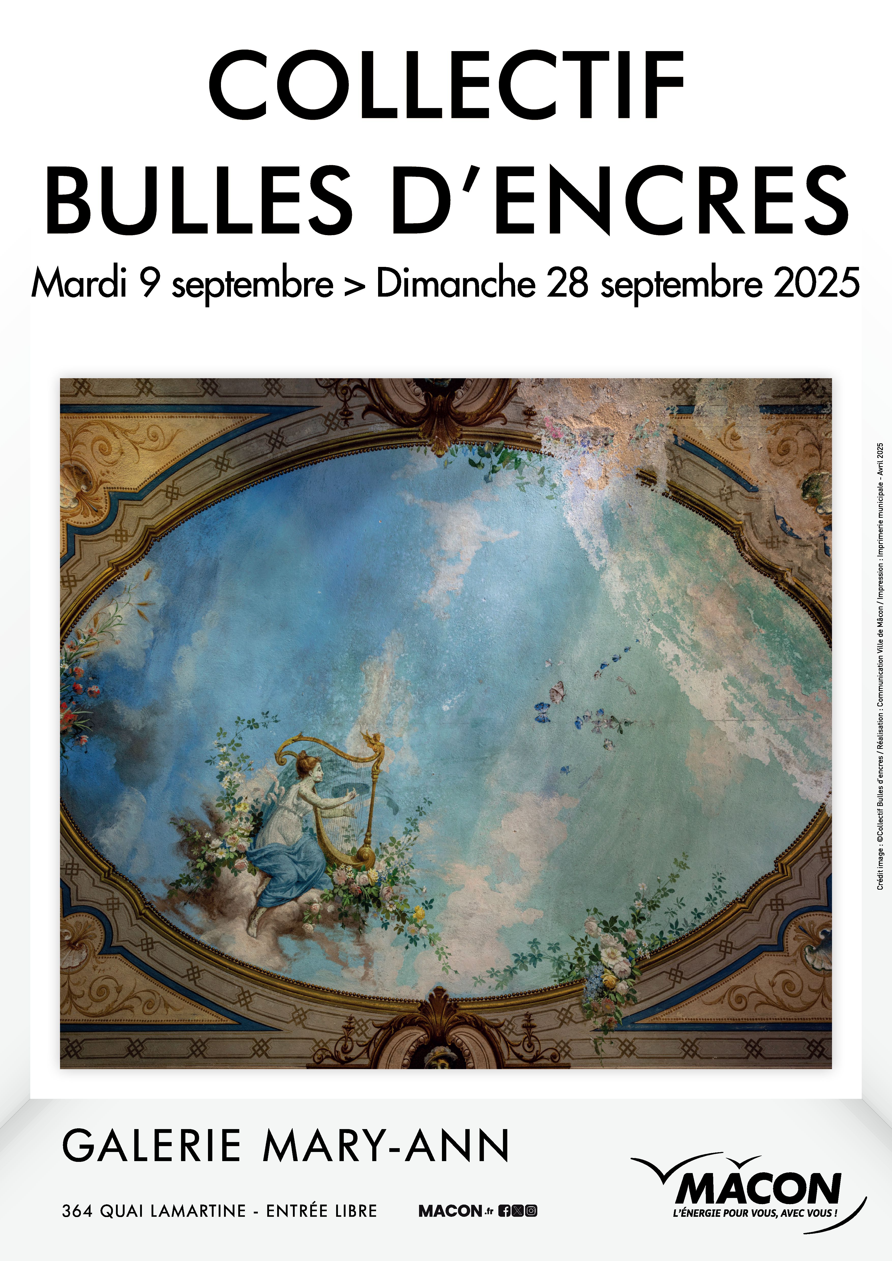 Affiche Bulles d'encres