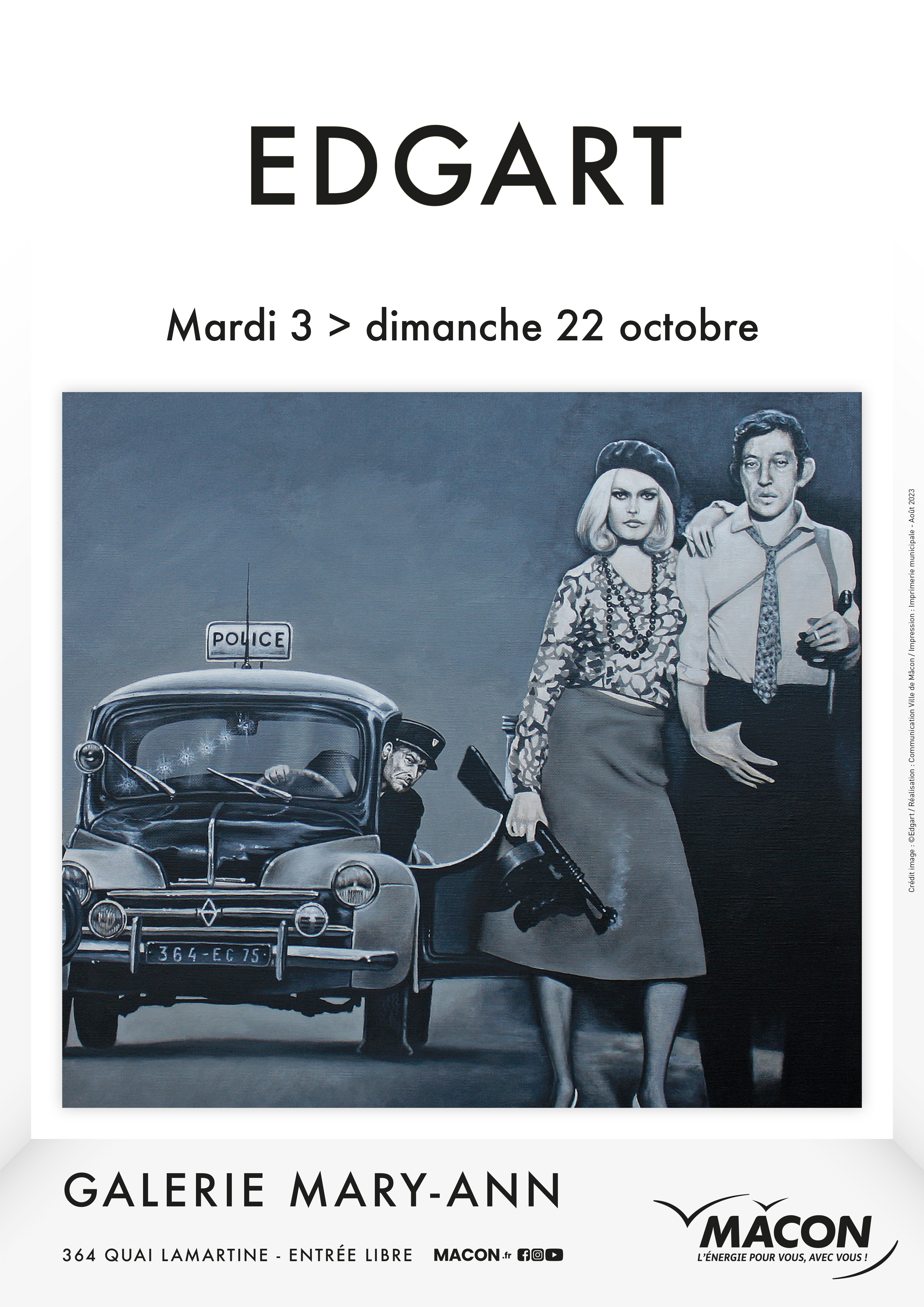 Affiche Expo EDGART