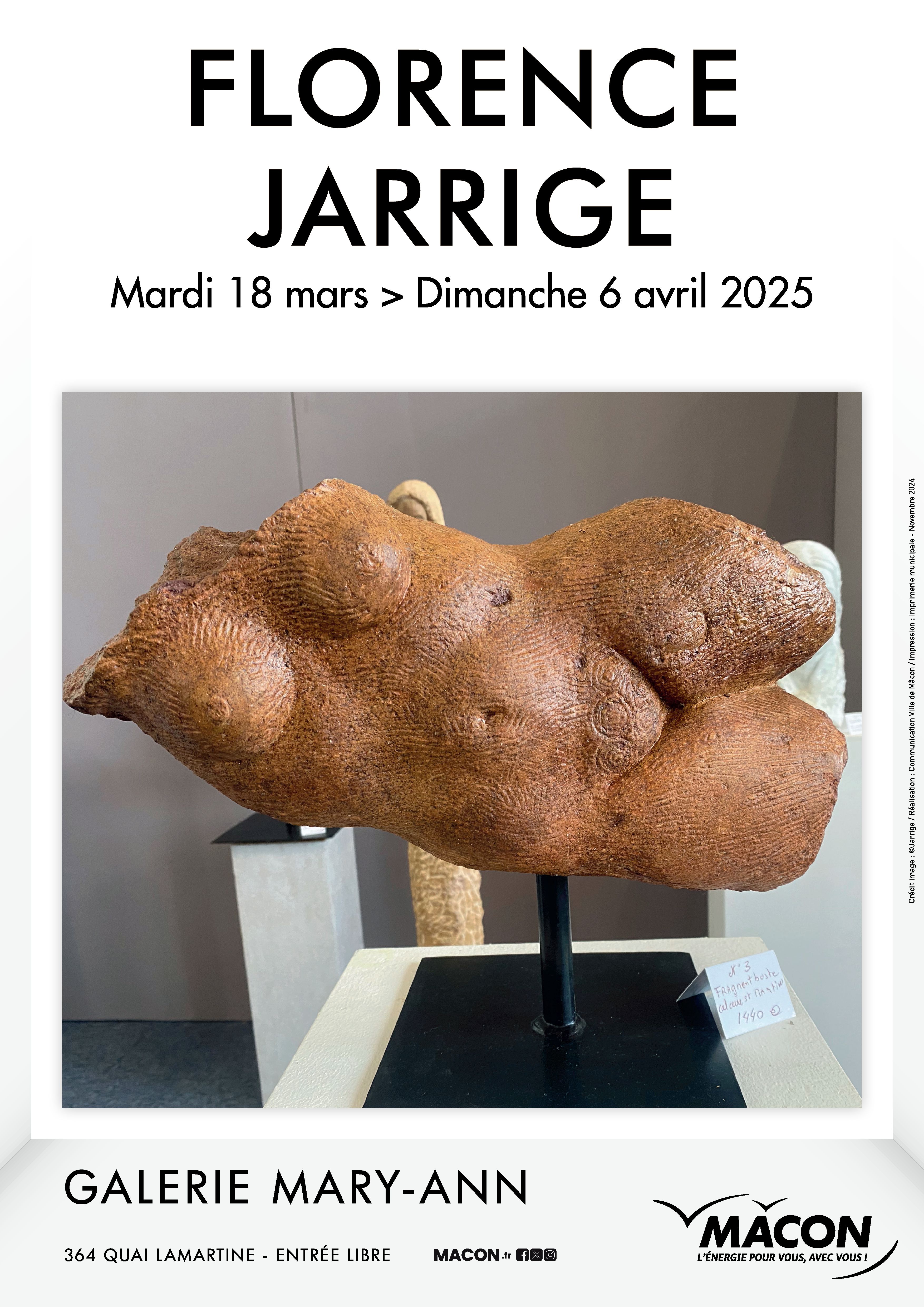 Affiche expo JARRIGE