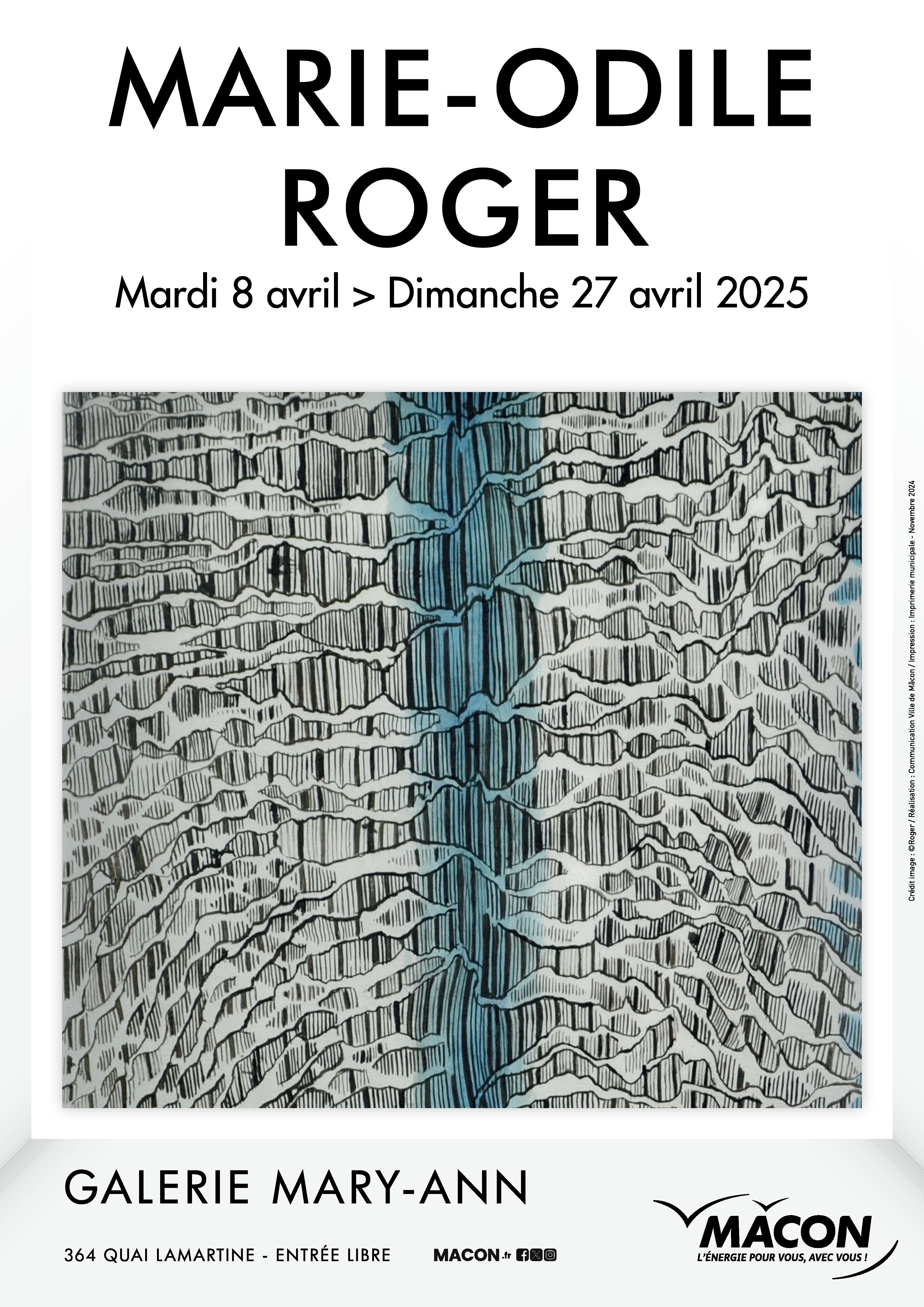 Affiche Marie-Odile ROGER