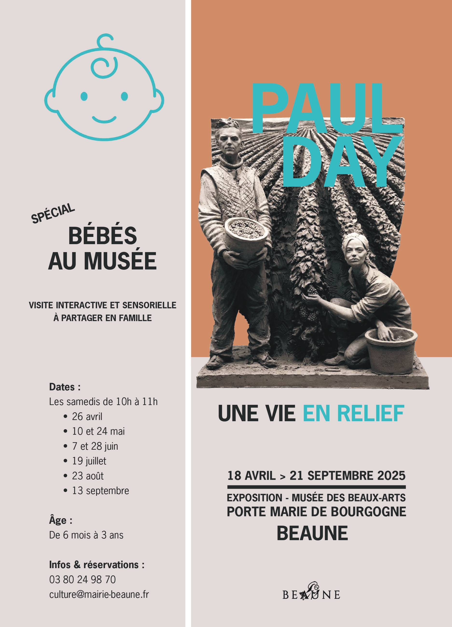 A3 affiche expo variante bébés au musée 1