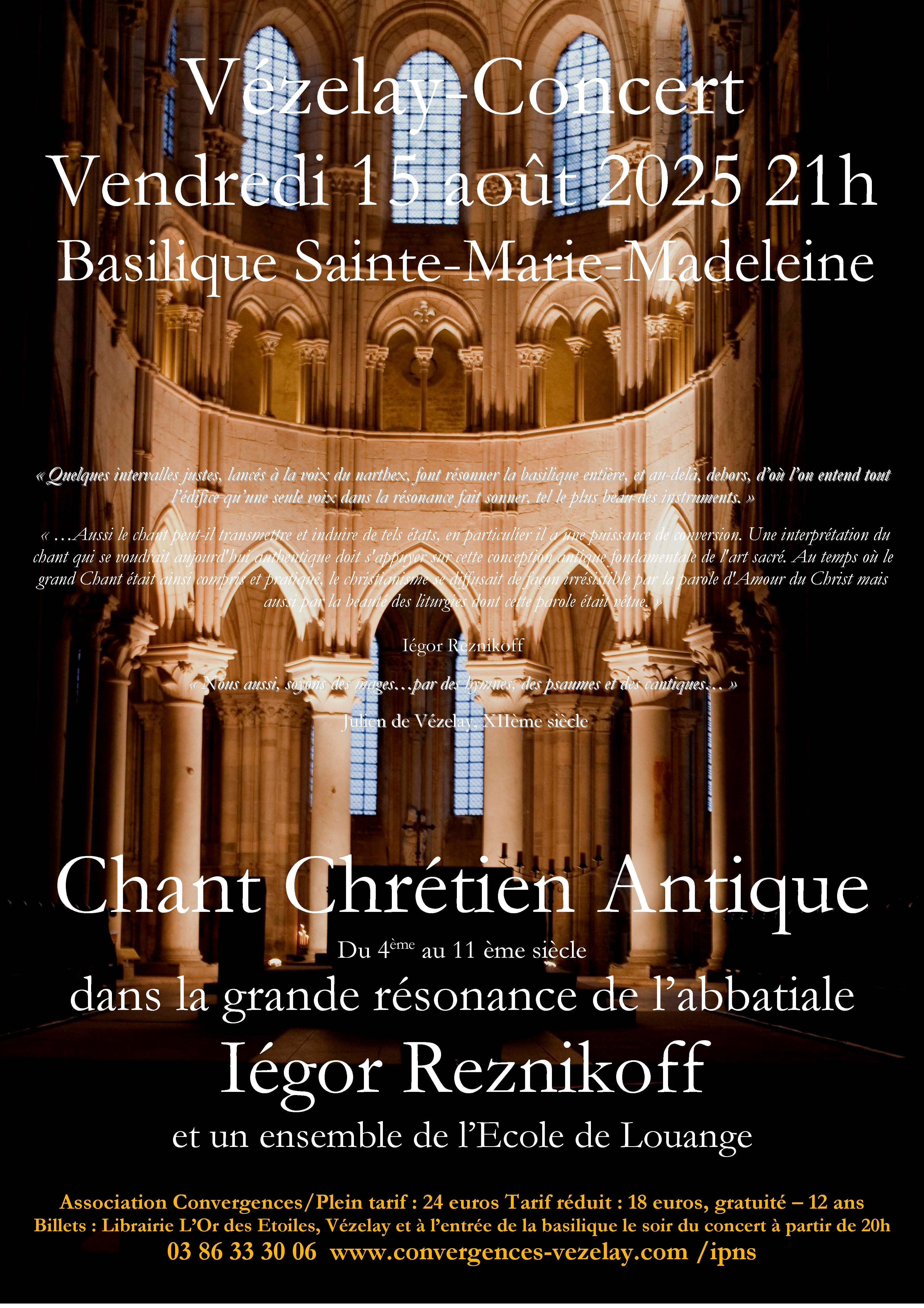 Affiche concert