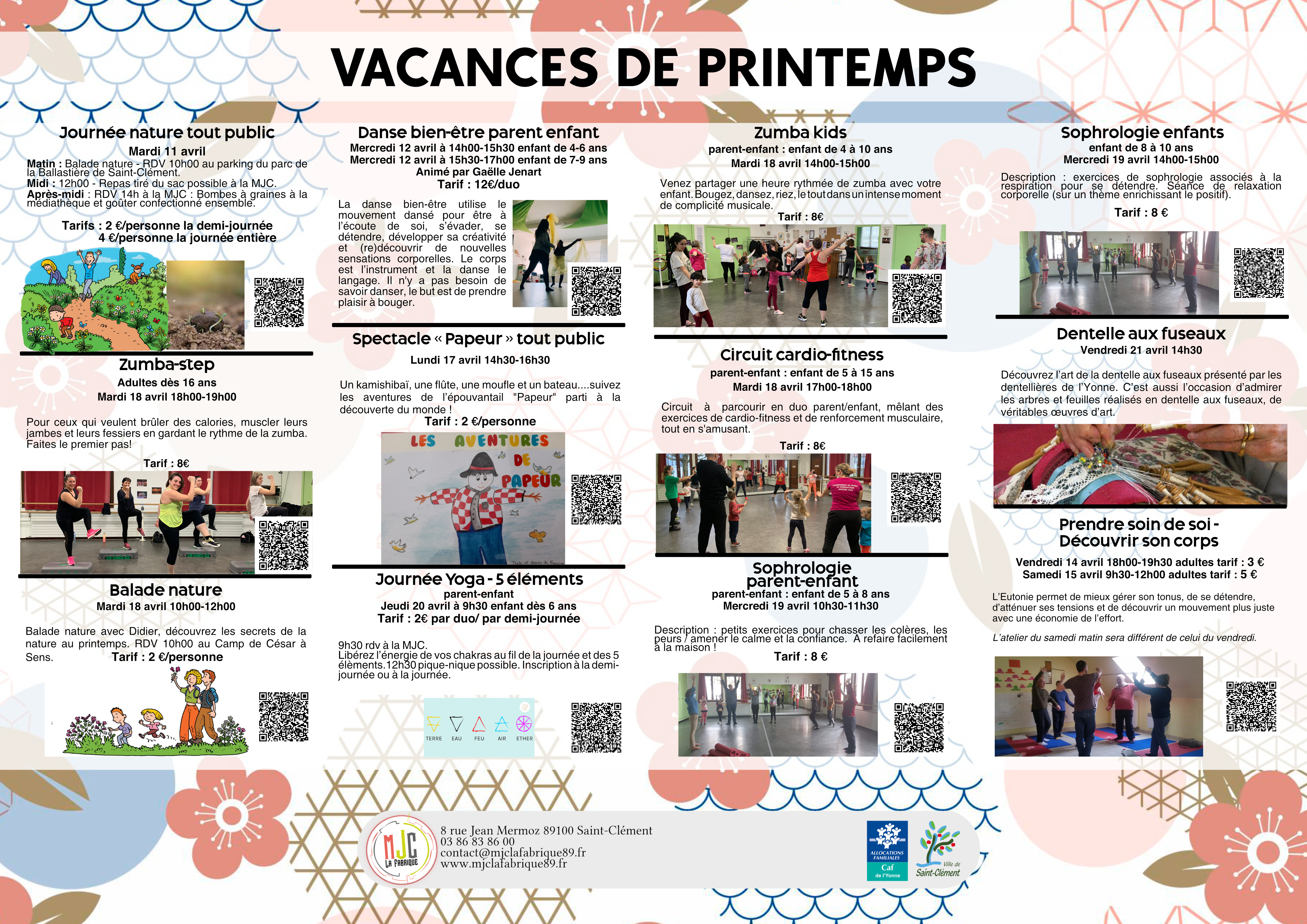 Programme de la MJC
