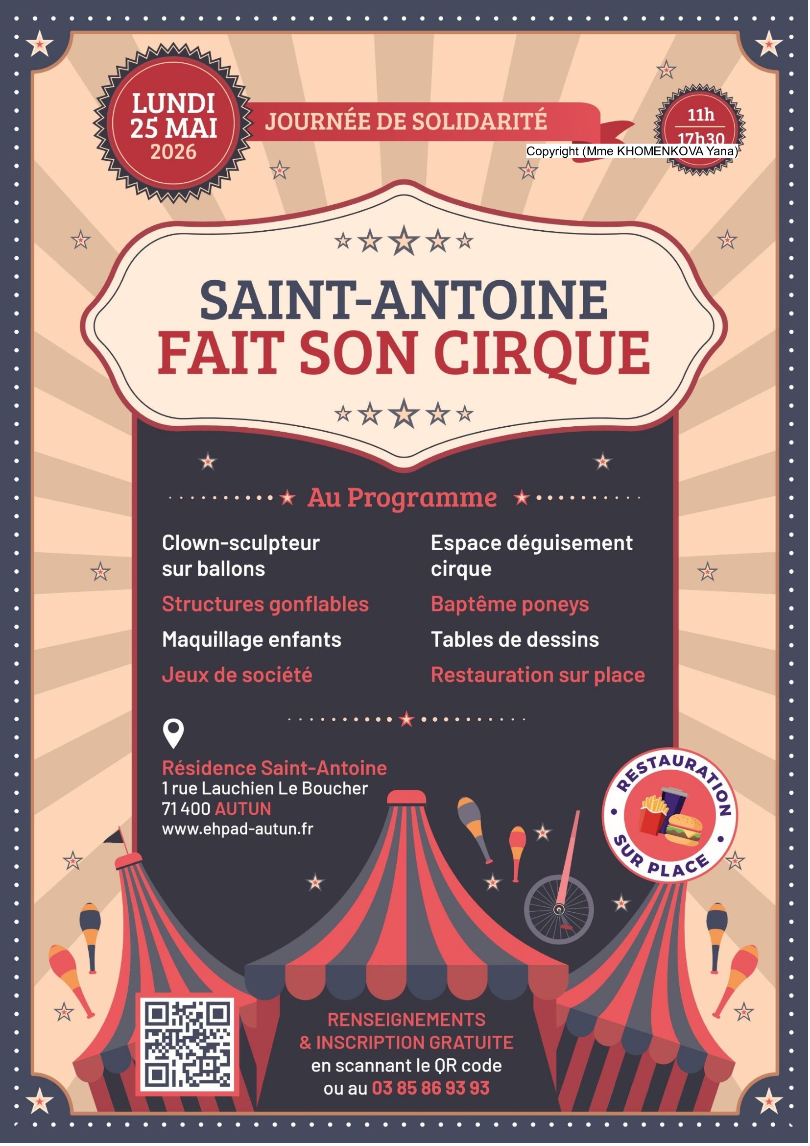 Saint Antoine fait son Cirque