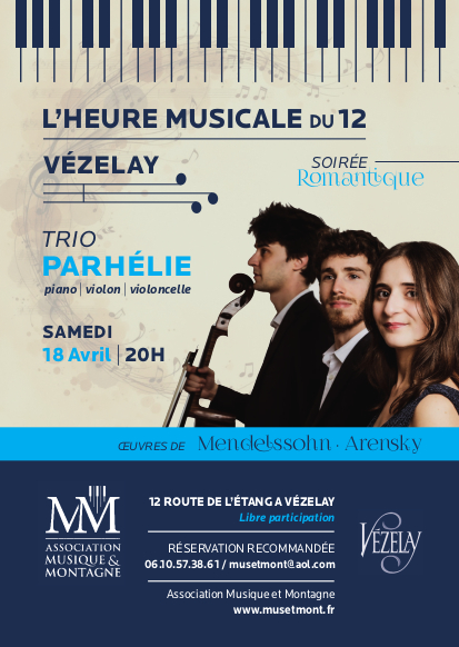 L'Heure musicale du 12 - Trio Parhélie