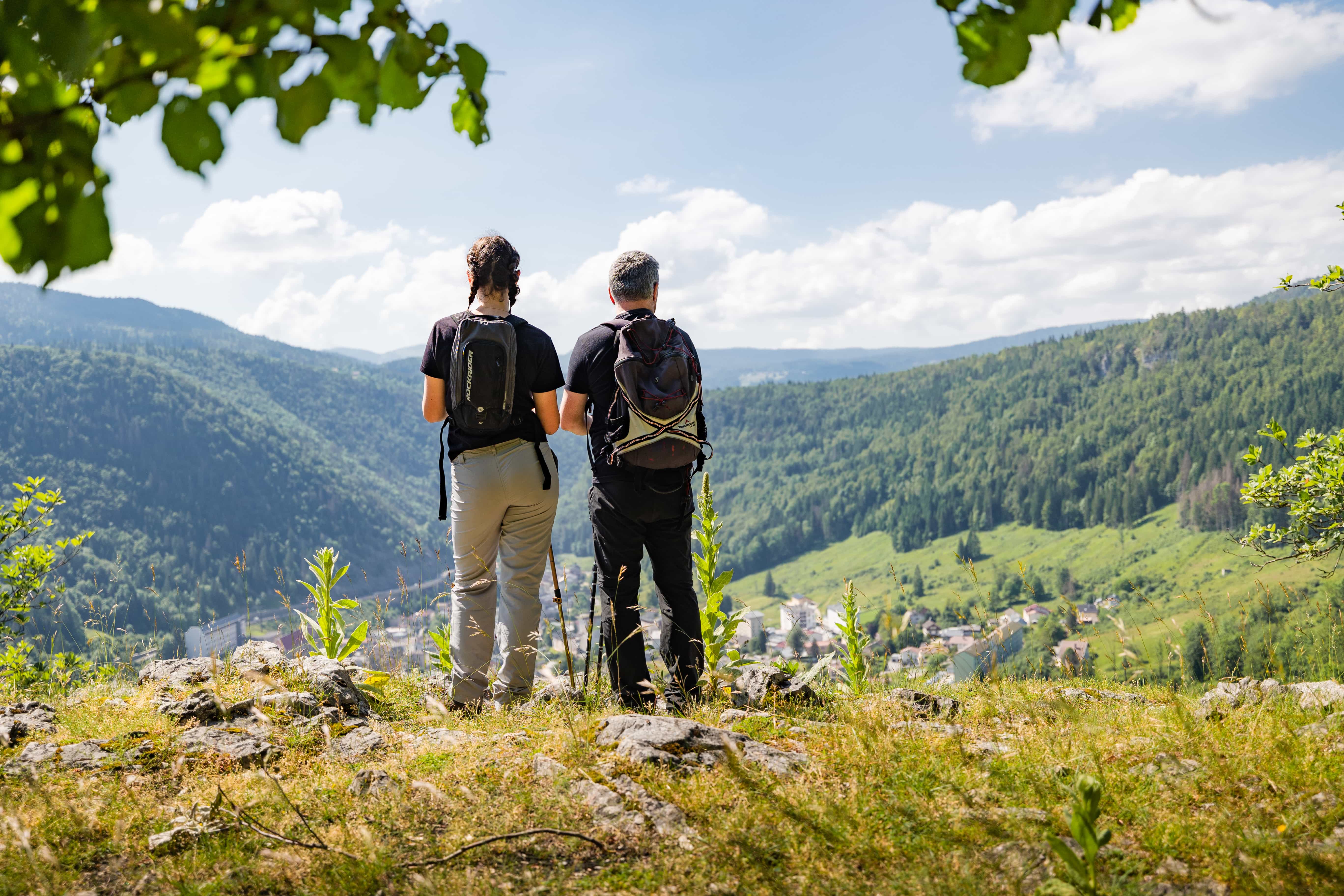 Pot d'accueil à Morez