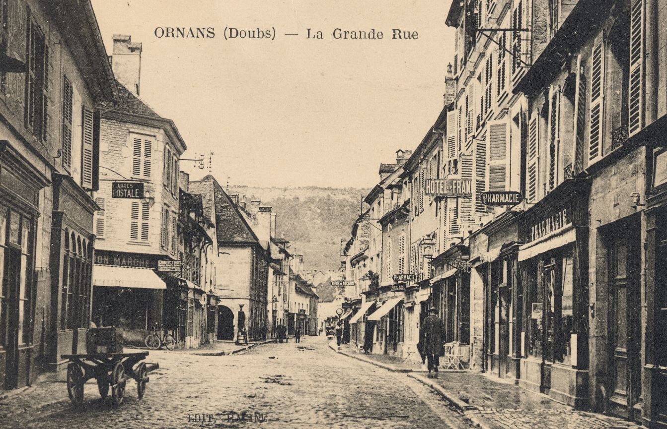 Les commerces d’Ornans, d’hier à aujourd’hui •