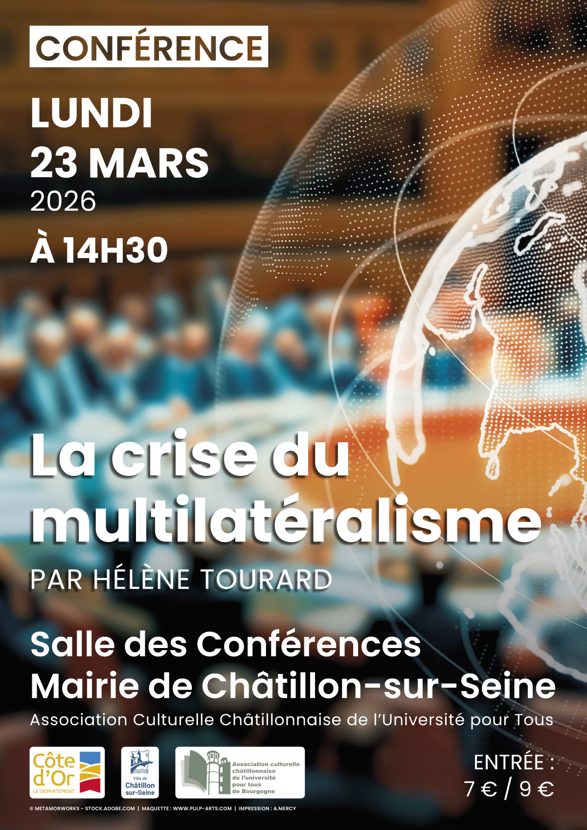 Conférence  « La crise du multilatéralisme »