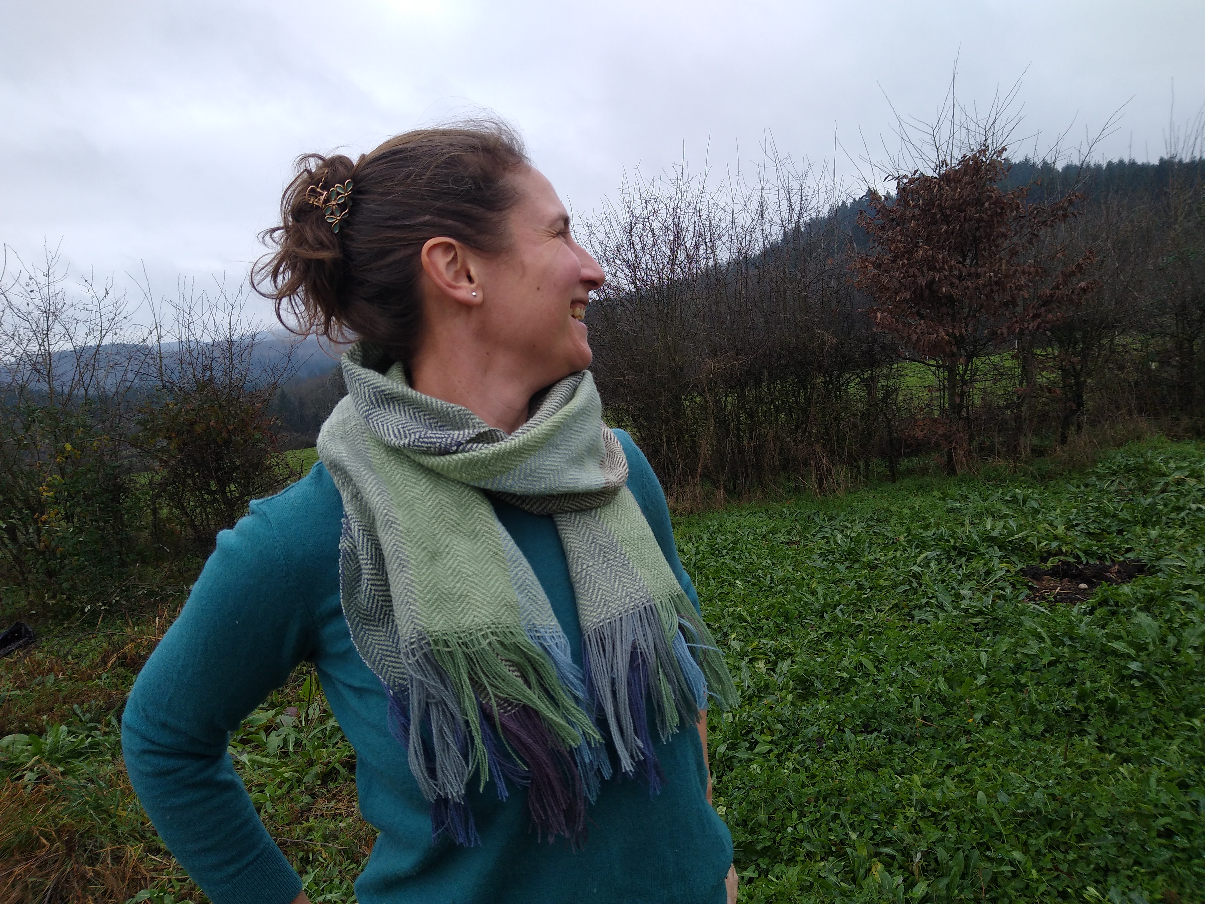 Stage de tissage - l'écharpe de Sophie