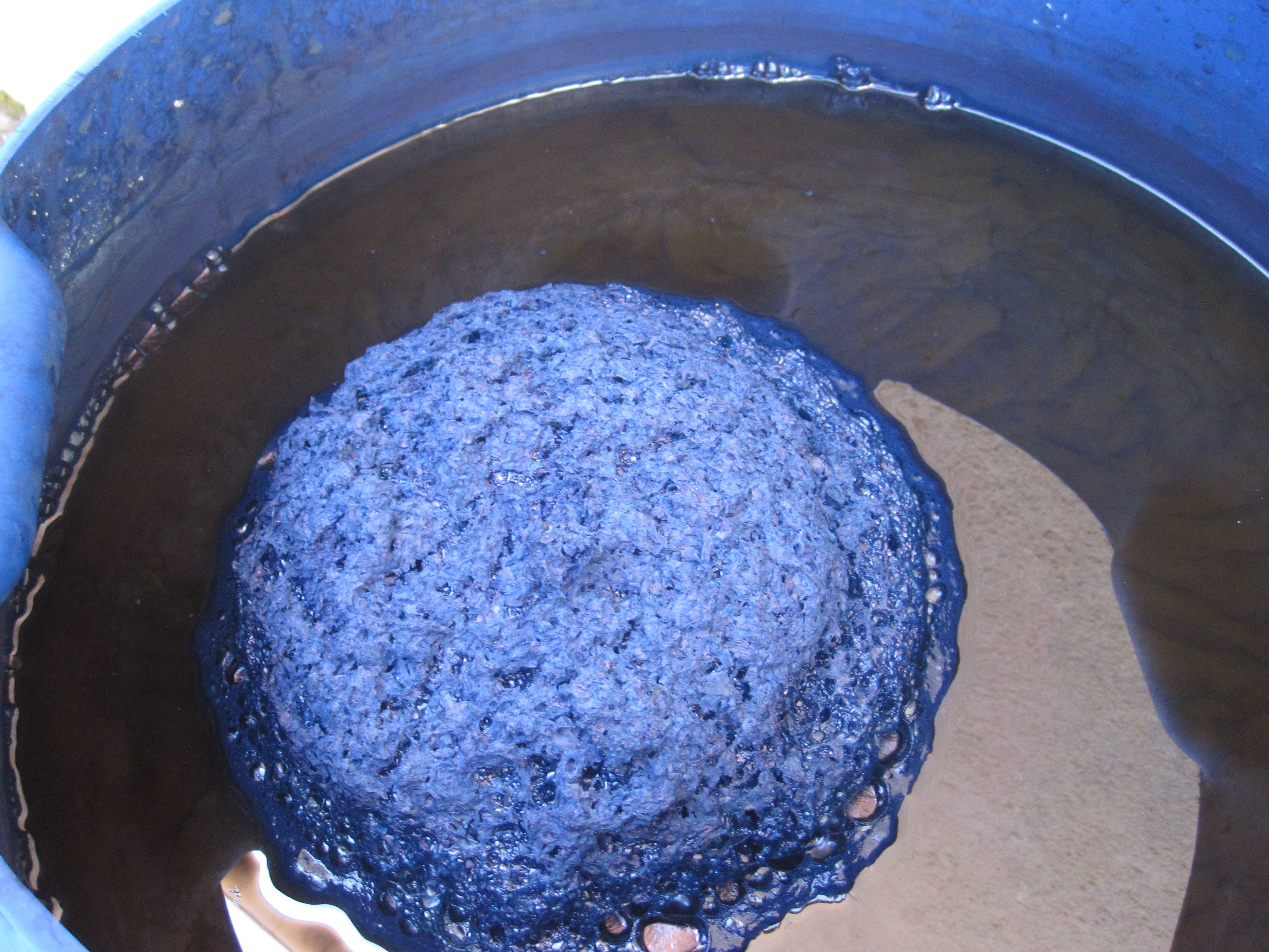 Cuve d'indigo