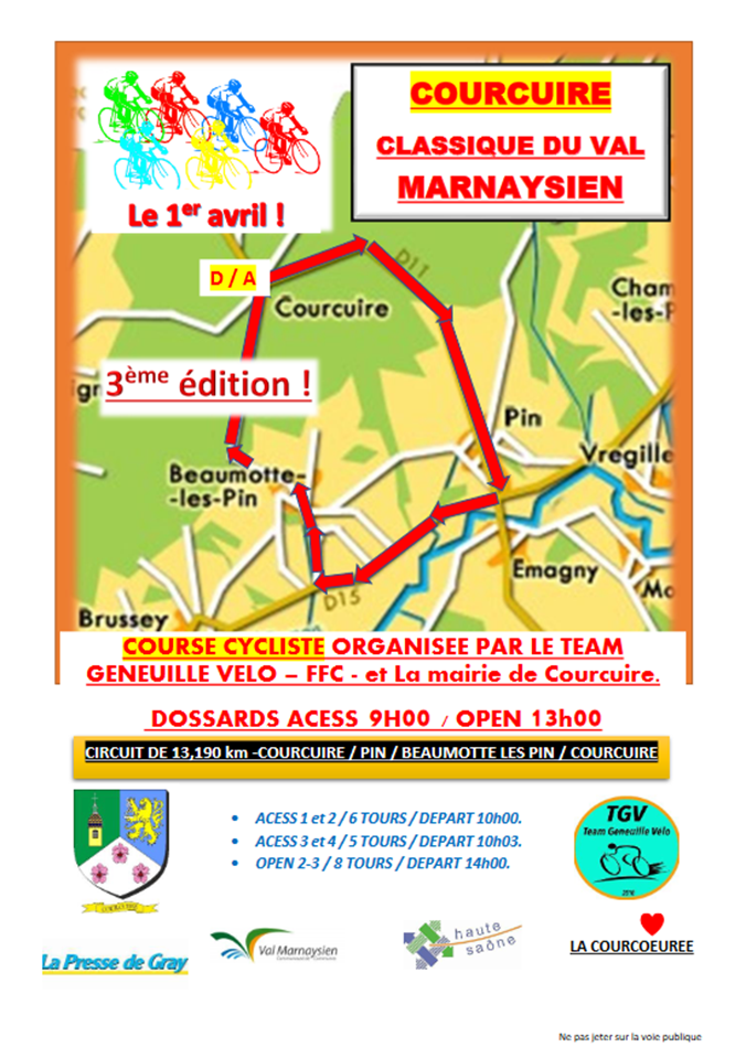 Course cycliste Classique du Val Marnaysien