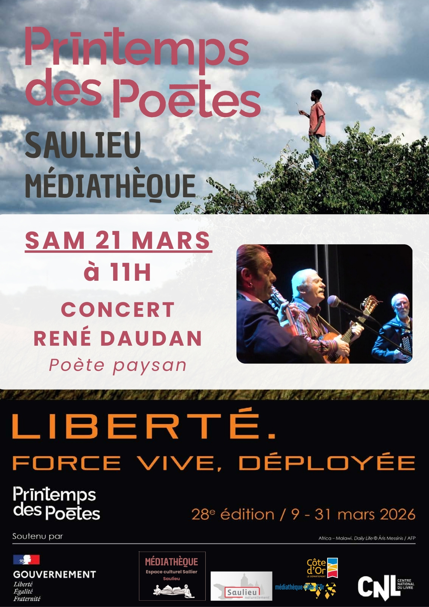 Concert René Daudan / 21 mars à 11h