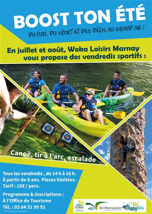 Boost ton &eacute;t&eacute; avec Woka Marnay