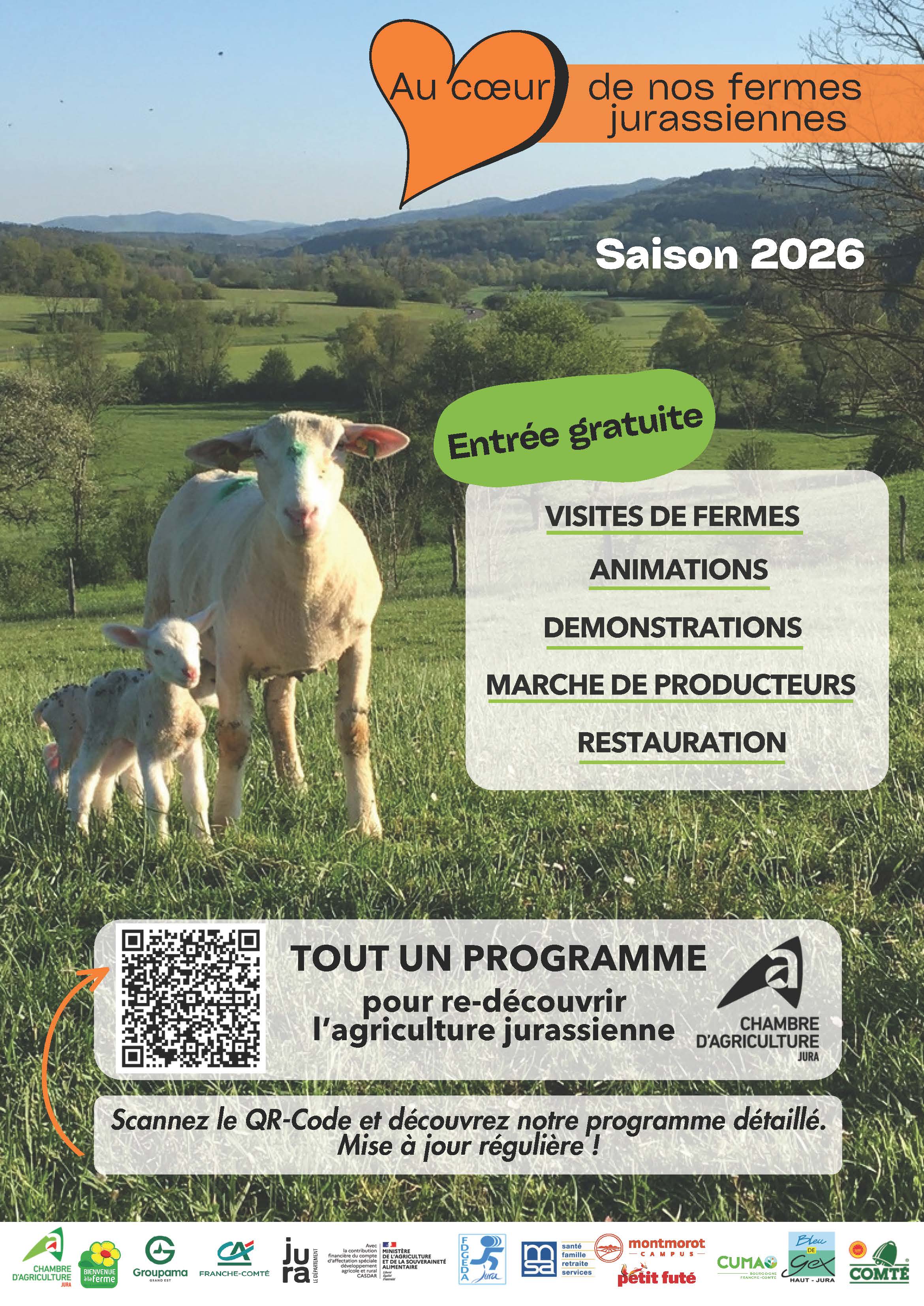 Un dimanche à la ferme Bilo Bilo - Au cœur de nos fermes jurassiennes 2026
