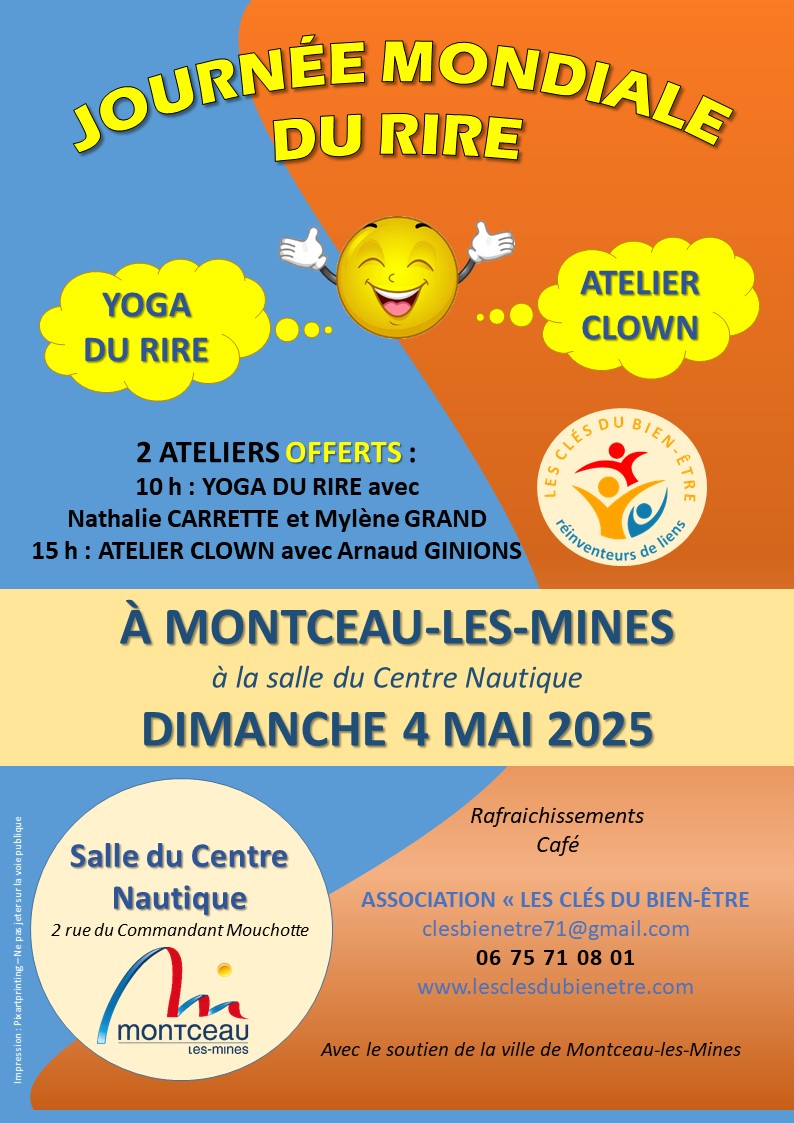 affiche journée mondiale du rire