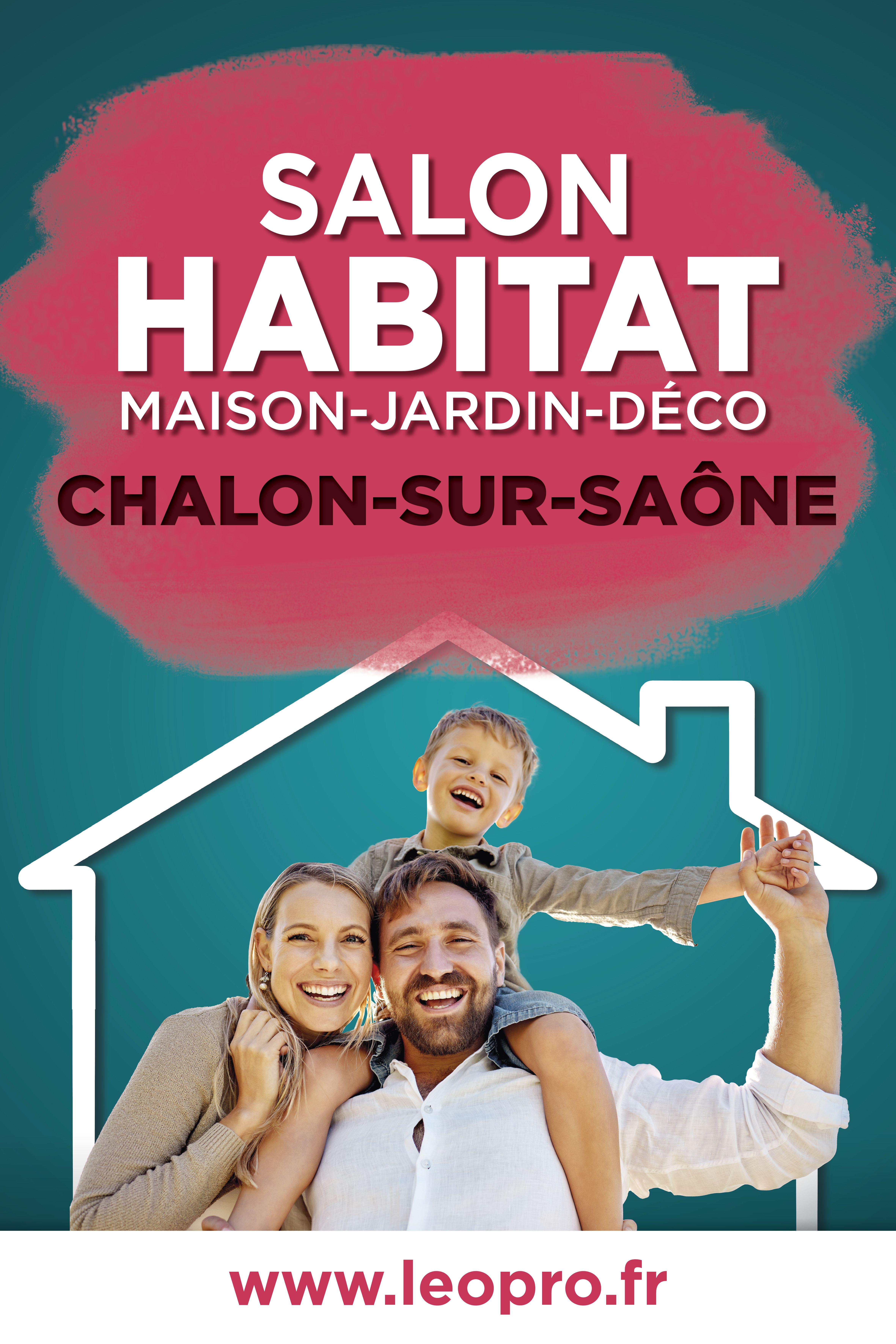 Affiche Salon Habitat Chalon-sur-Saône 