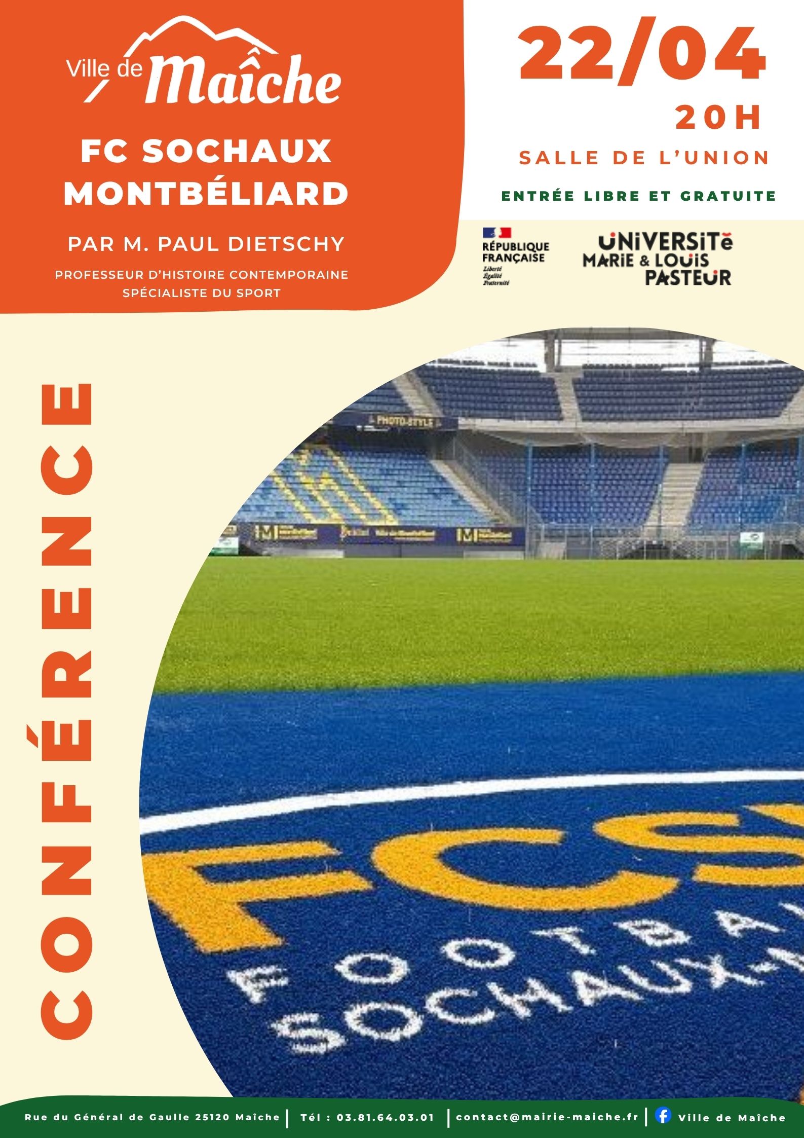 Conférence FC Sochaux/Montbéliard