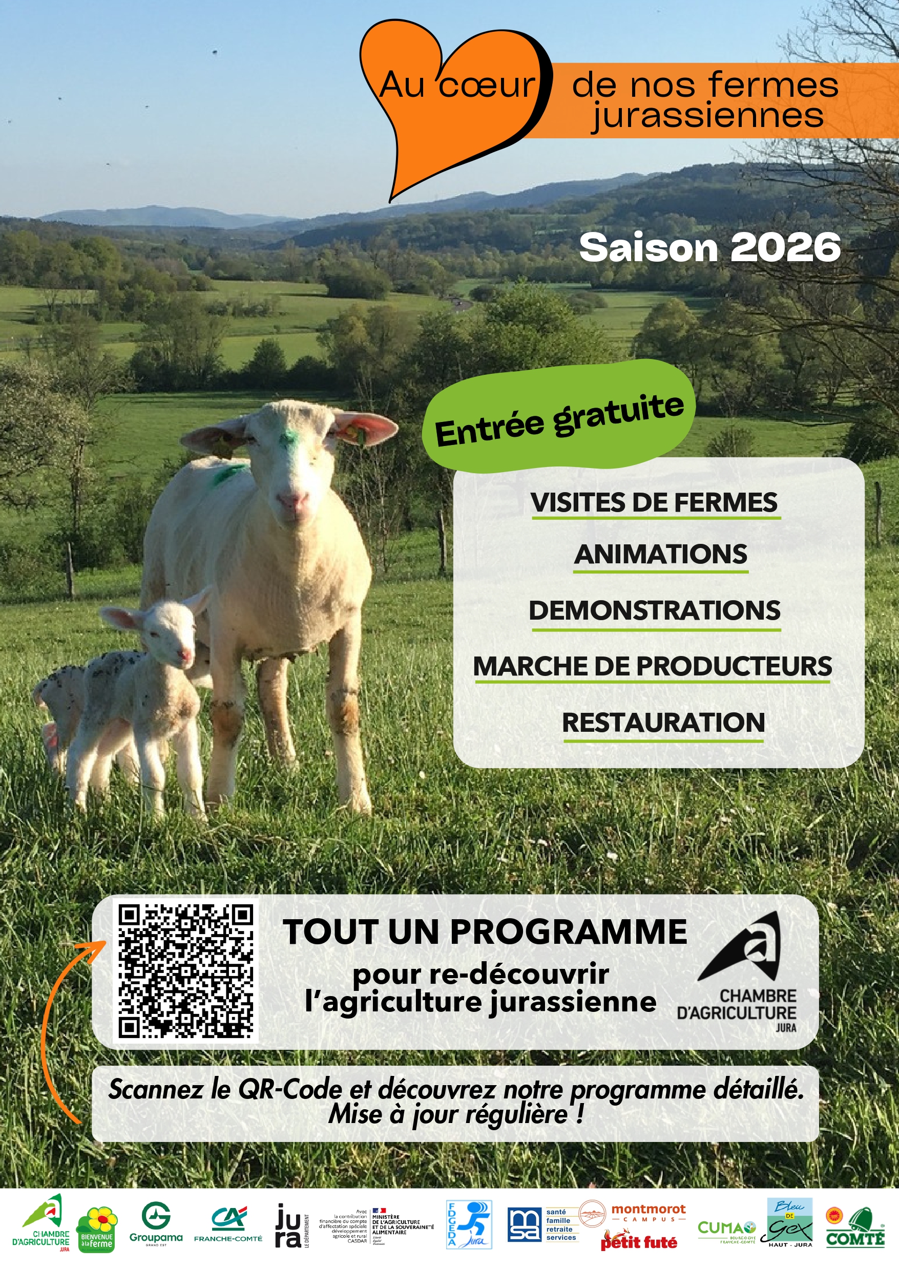 Au cœur de nos fermes jurassiennes 2026