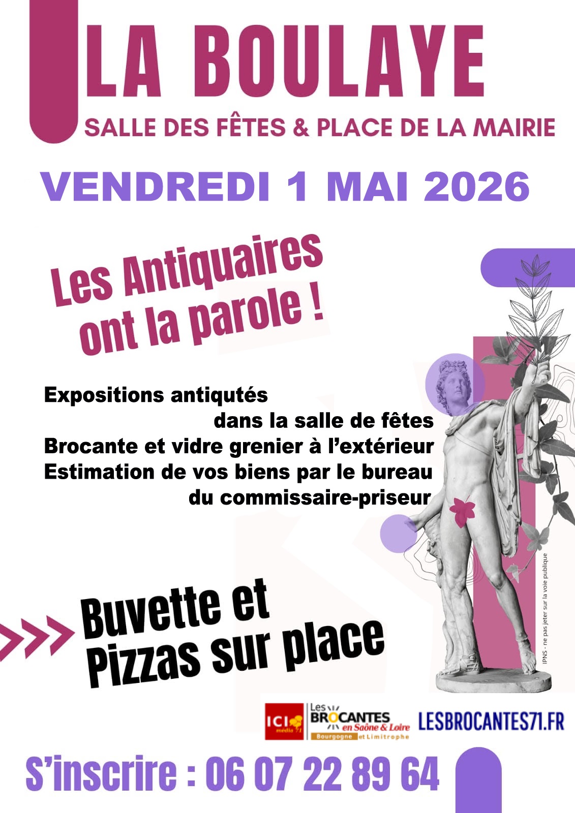 Brocante - Salon antiquités de haute qualité — visuel événement