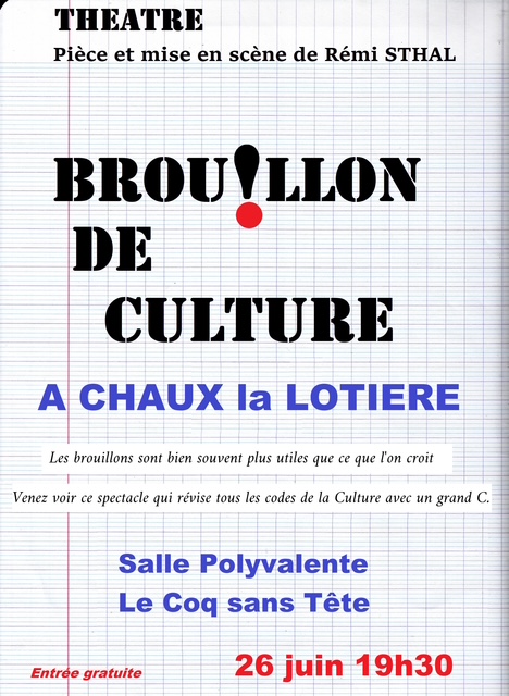 Brouillon de culture