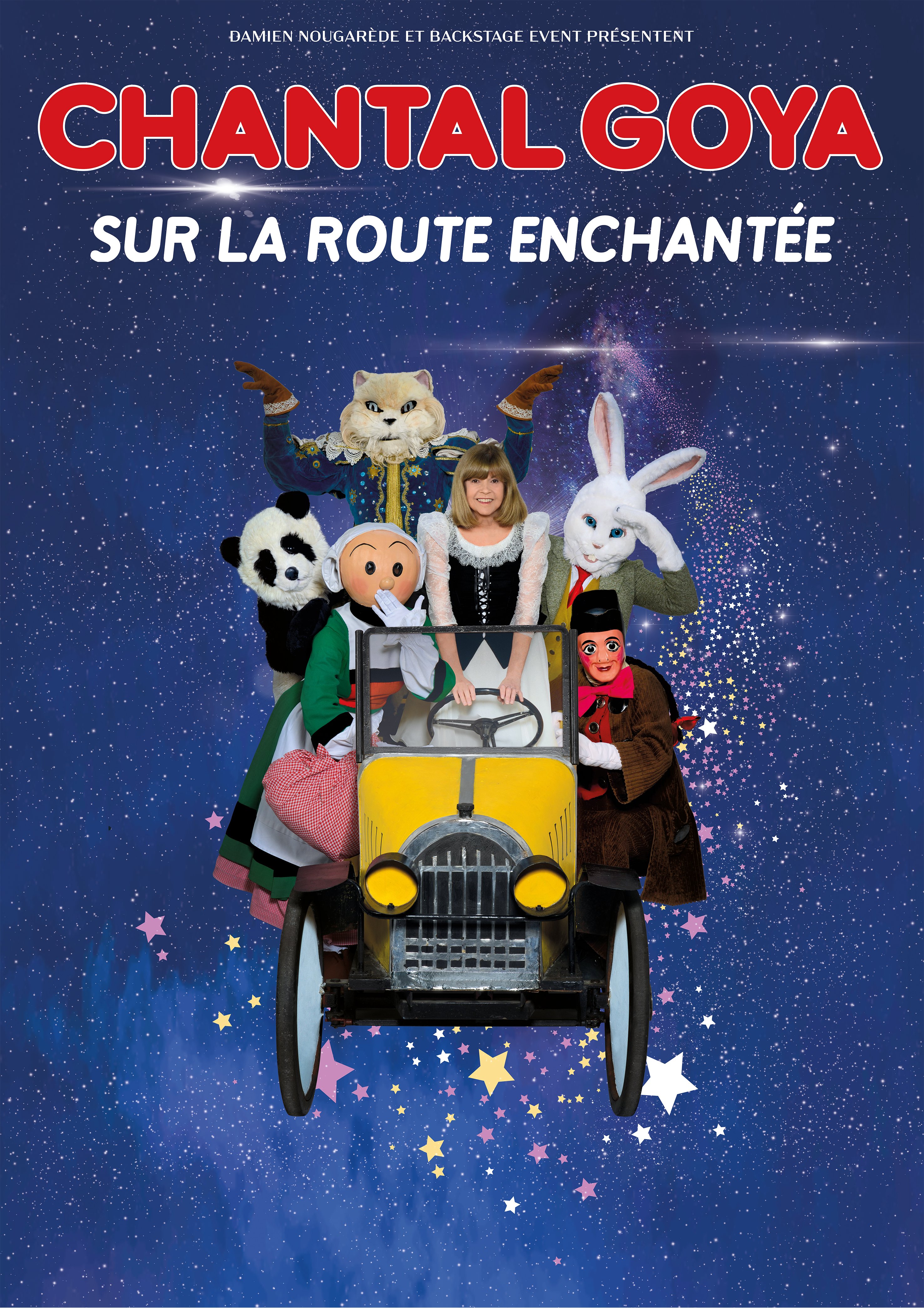 AFFICHE CHANTAL SUR LA ROUTE ENCHANTEE ok