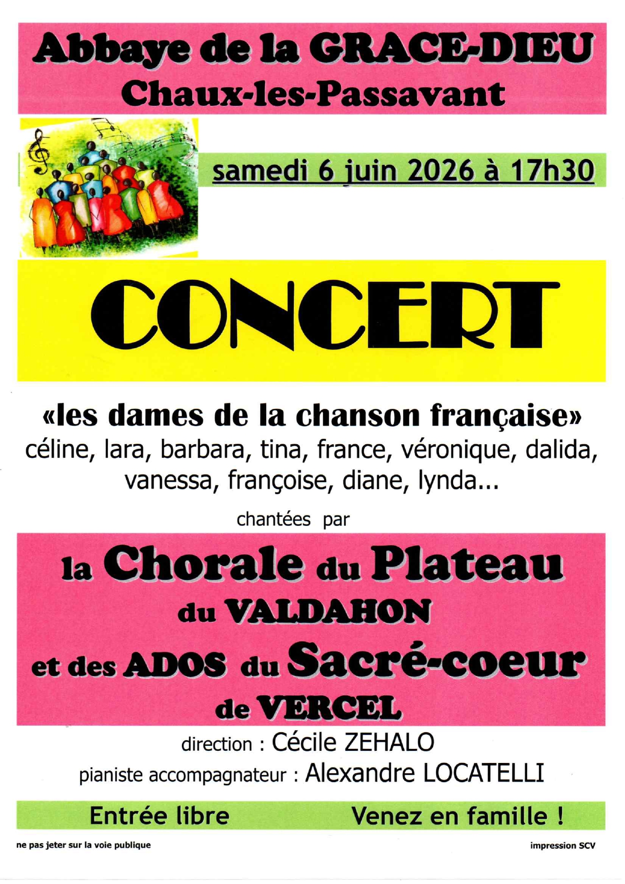 Concert les Dames de la chanson française